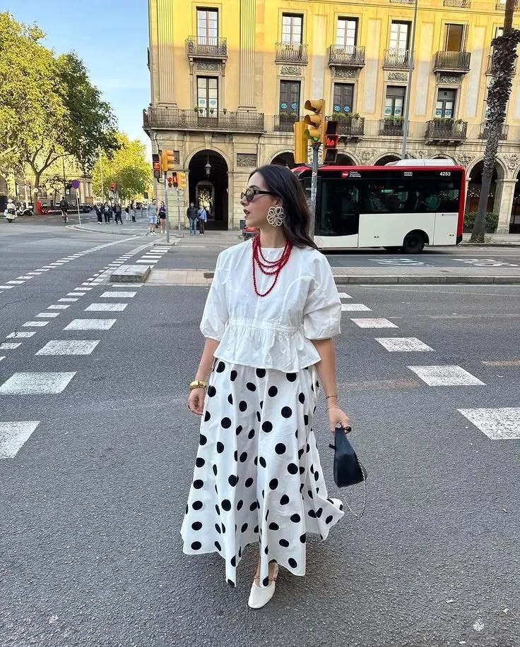 Así se lleva la falda maxi esta primavera/verano 2026