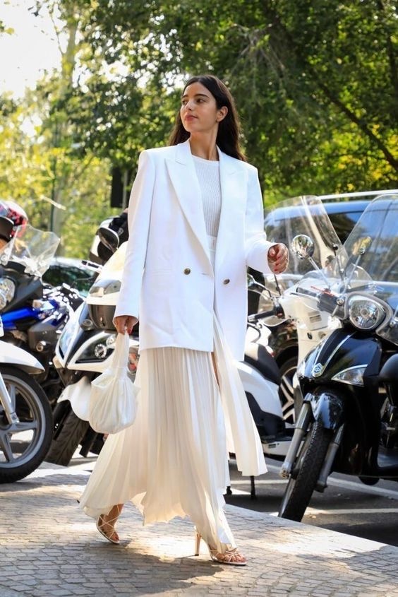 Así se lleva la falda maxi esta primavera/verano 2026