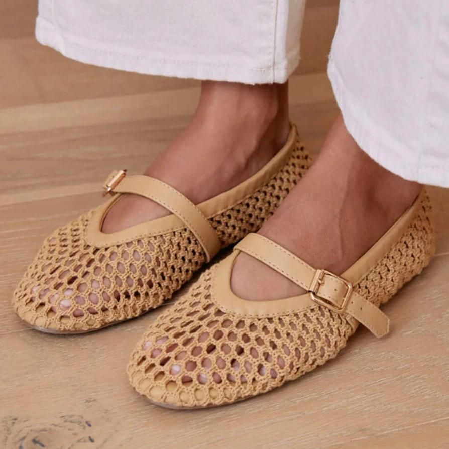 Los zapatos de crochet estan en tendencia este verano
