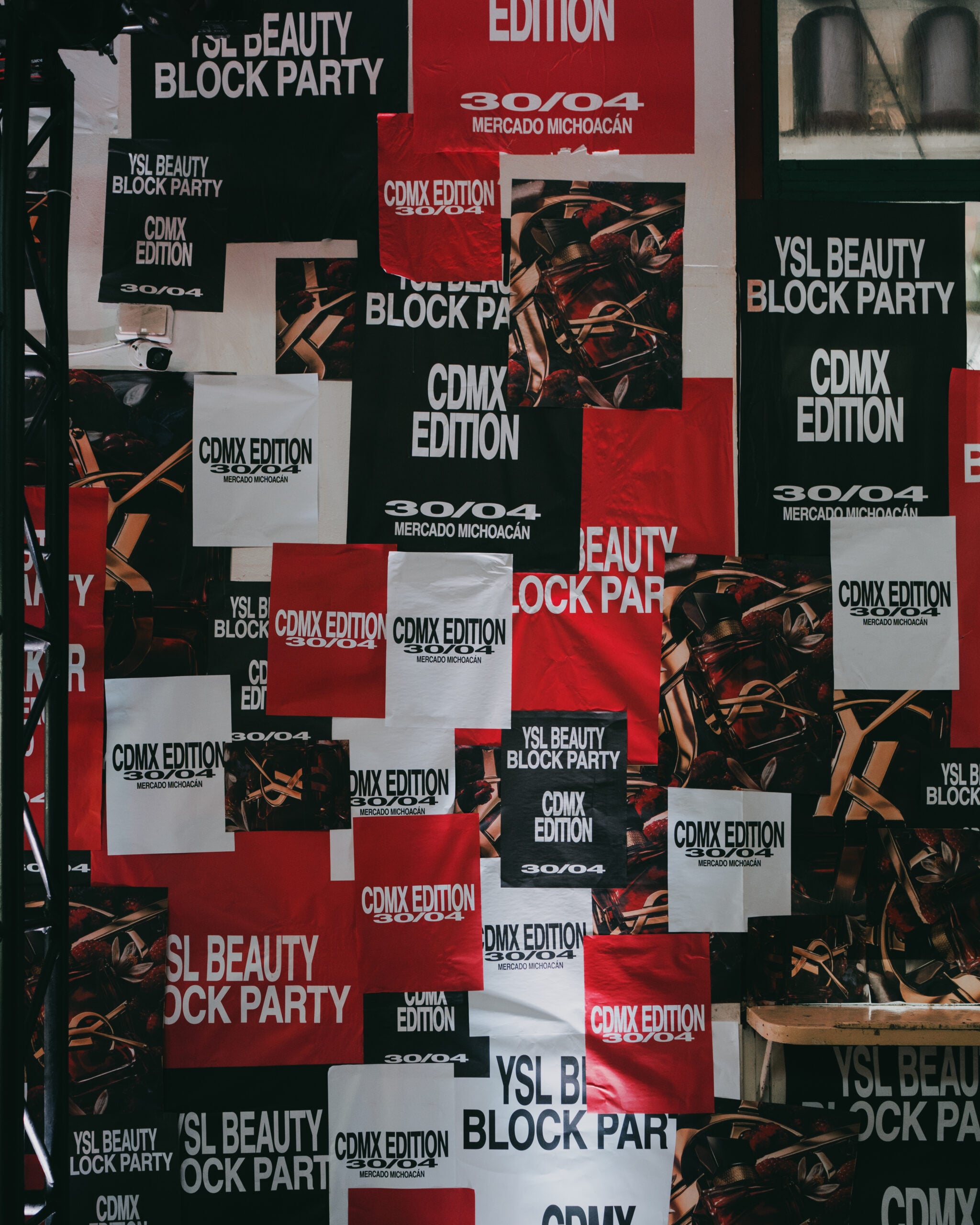 Letreros Beauty Block Party CDMX