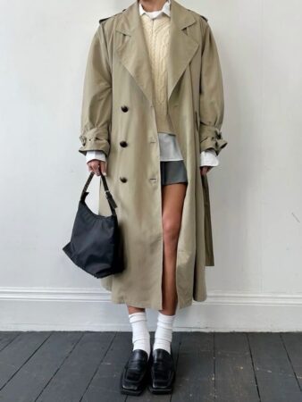 Cómo llevar un trench coat esta temporada