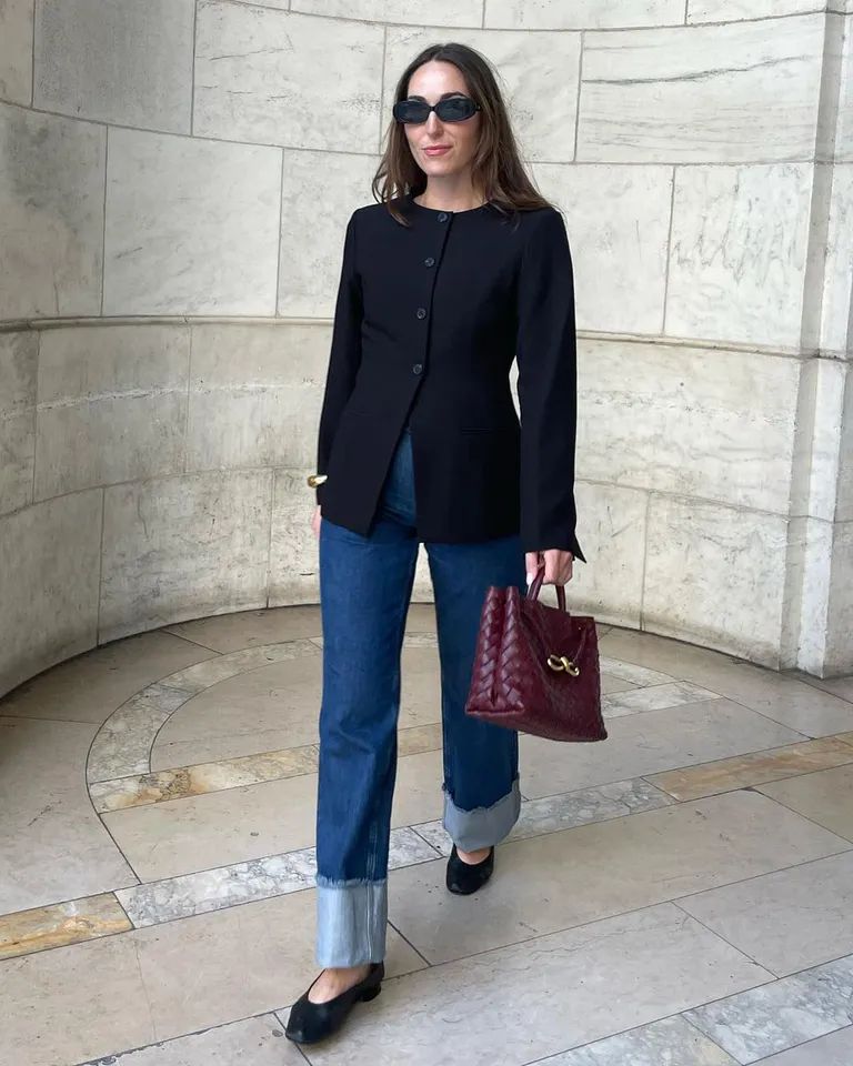 Jeans cuffed: la combinación más cómoda del verano 2026