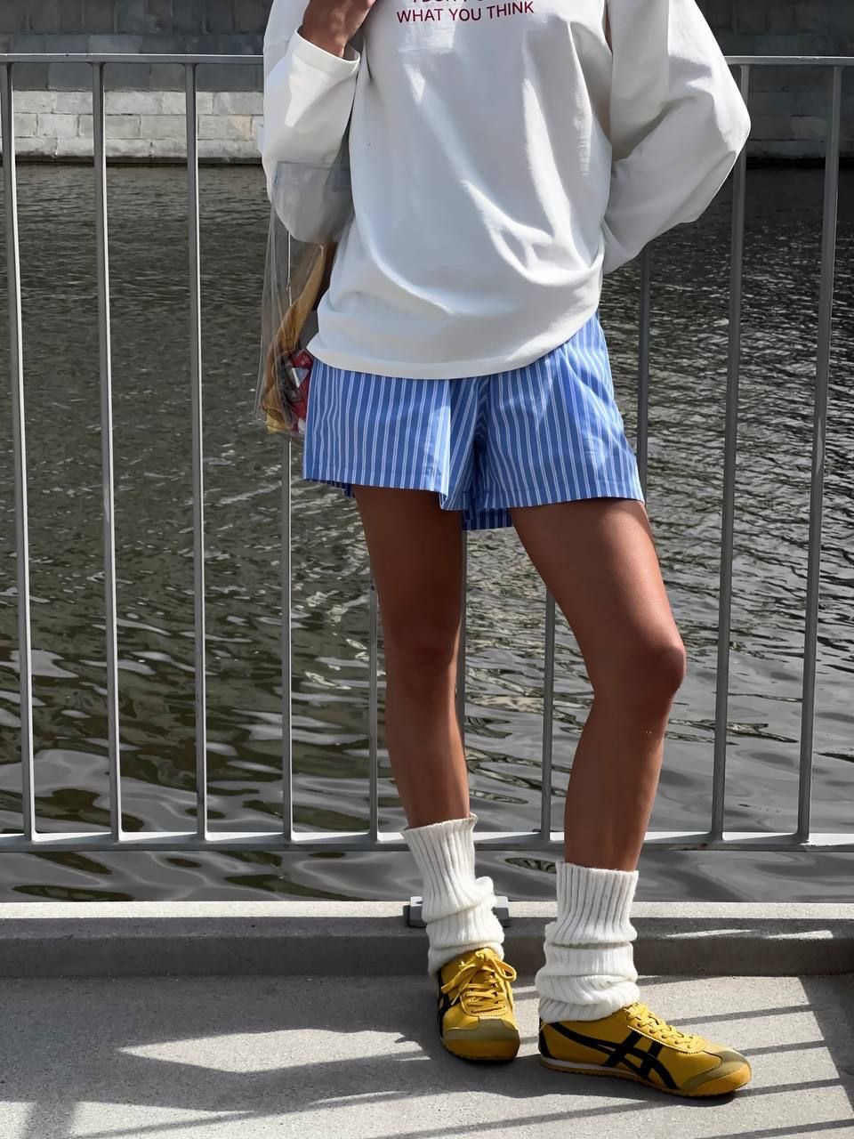 Shorts de rayas: la prenda que no te querrás quitar en todo el verano