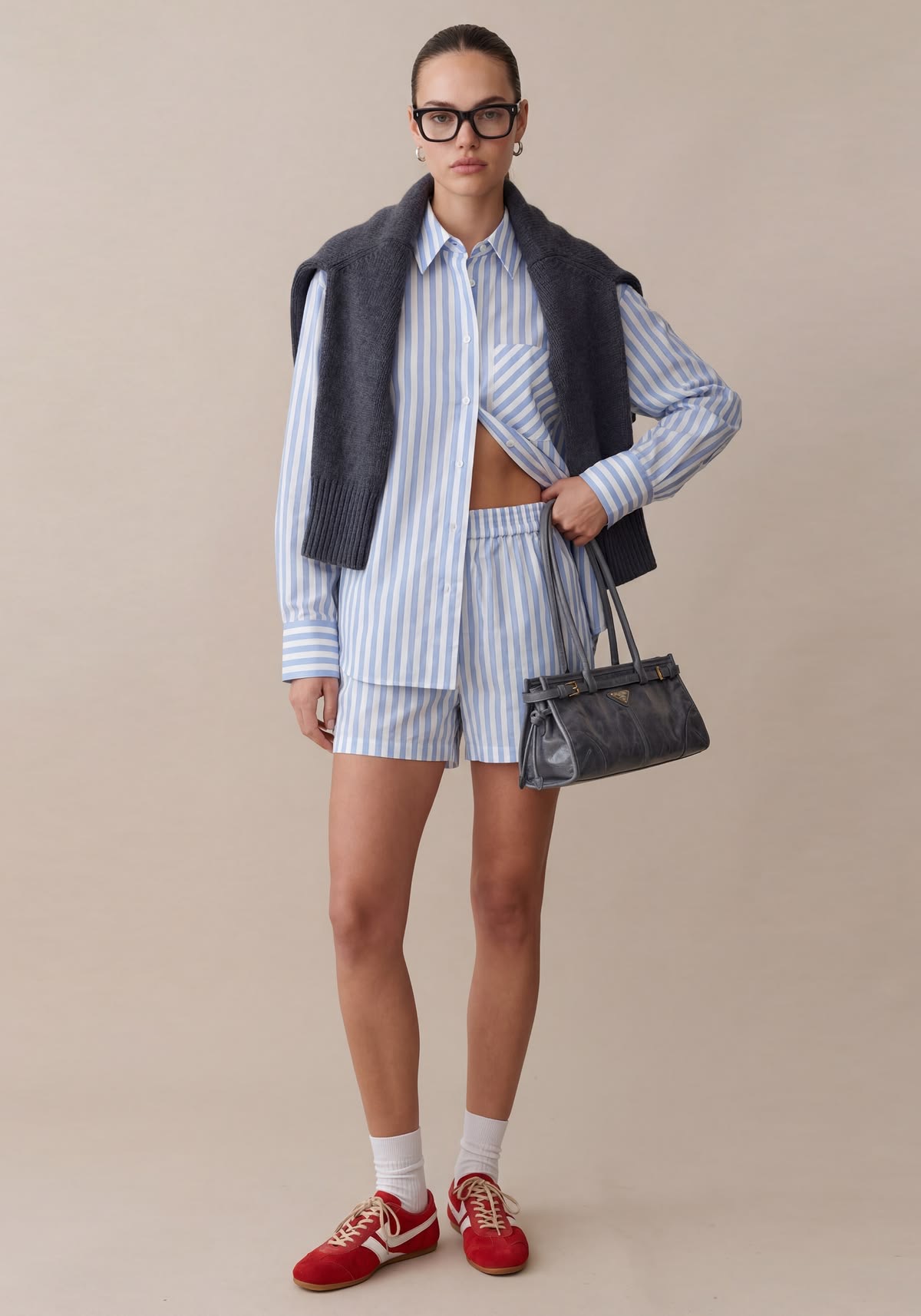 Shorts de rayas: la prenda que no te querrás quitar en todo el verano