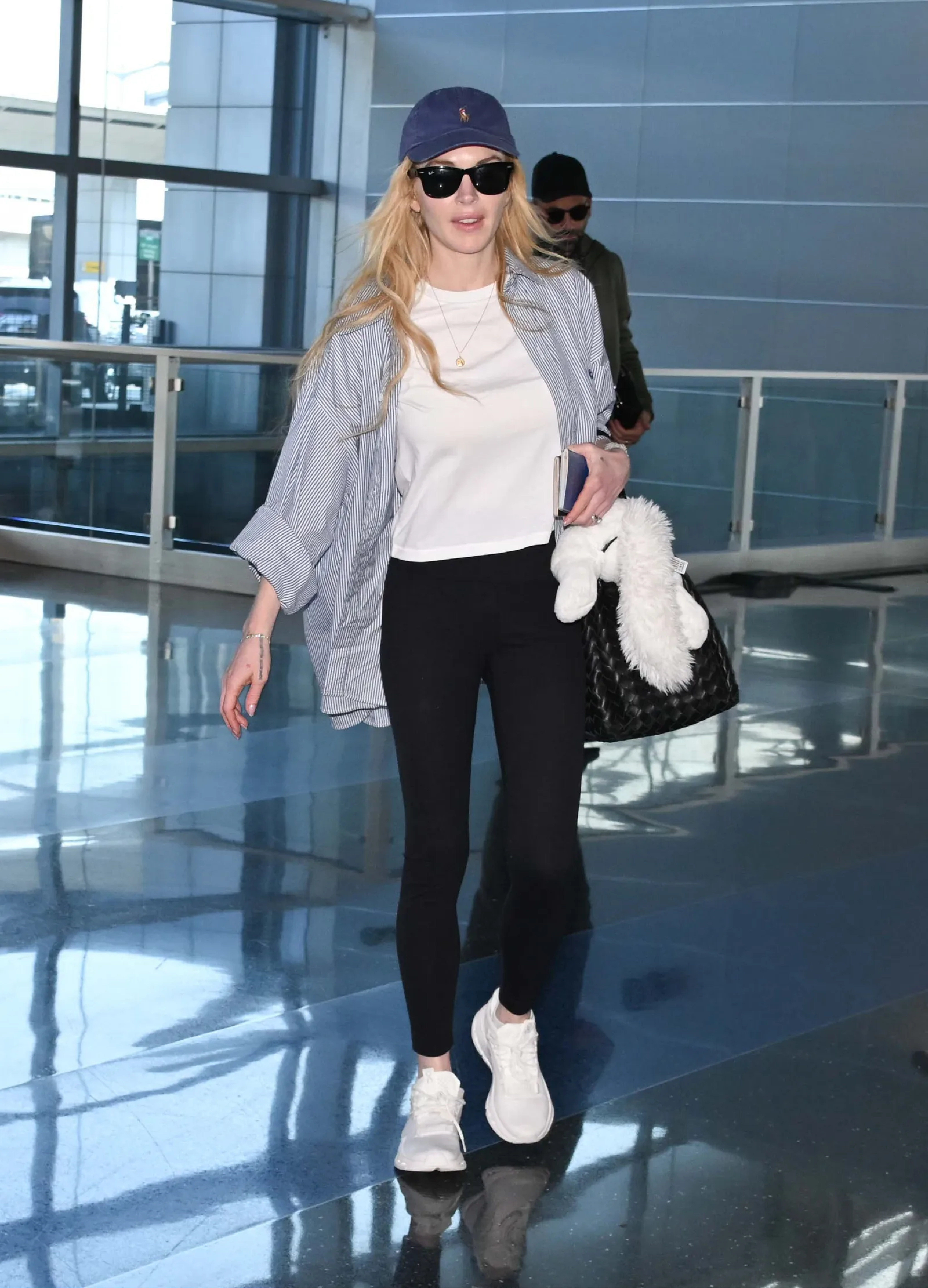 Lindsay Lohan en el aeropuerto