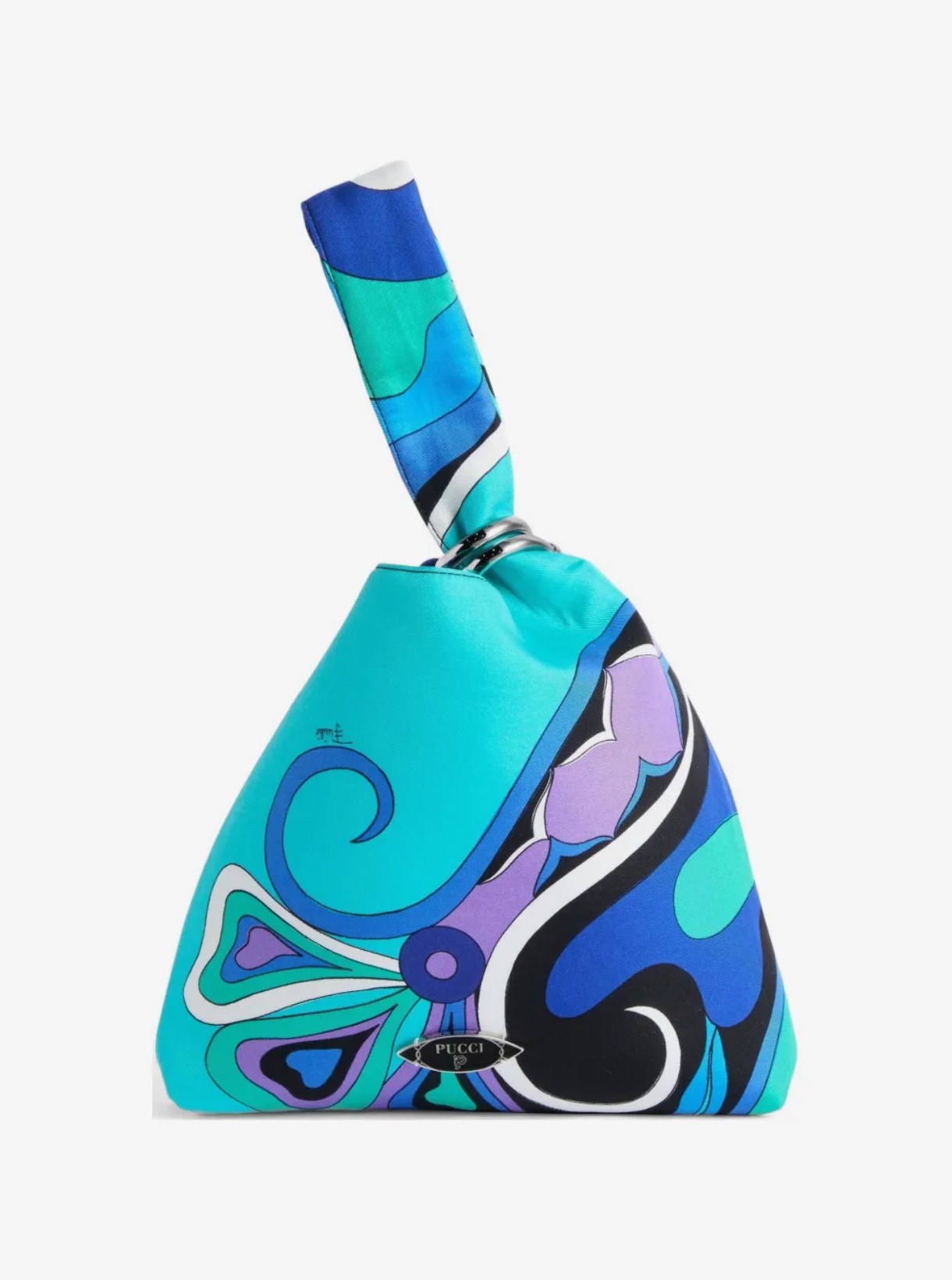 Bolso azul de Pucci