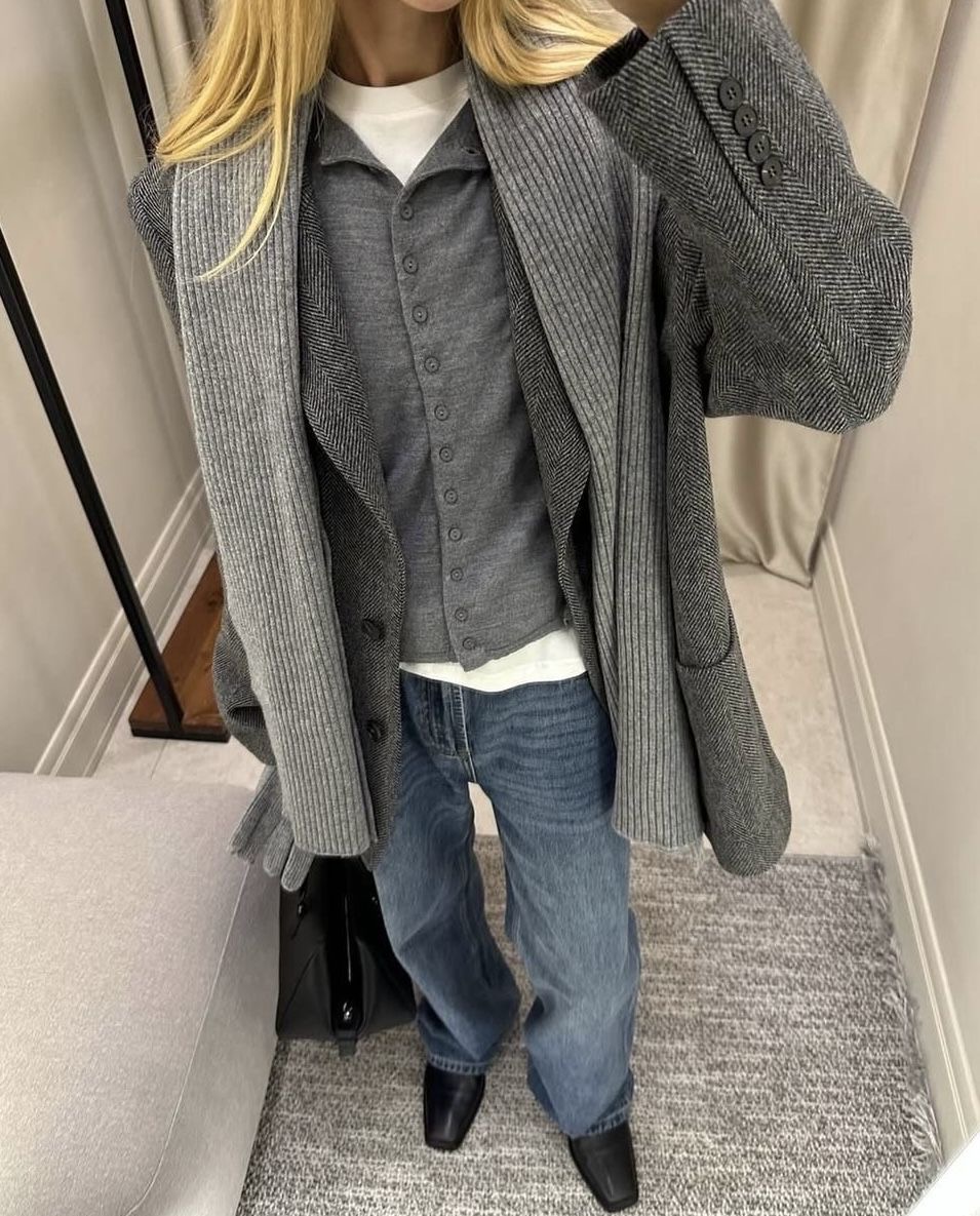 outfit gris