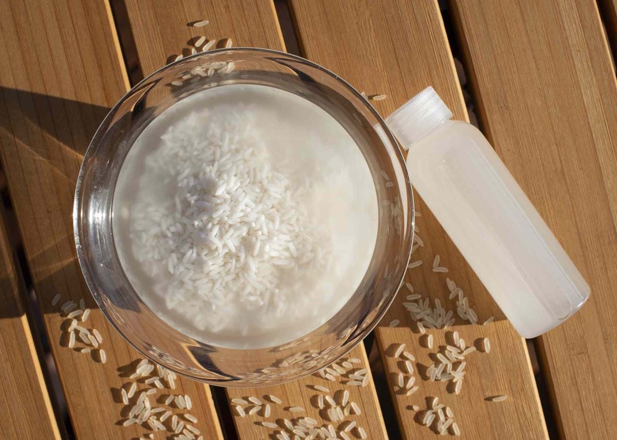 agua de arroz 