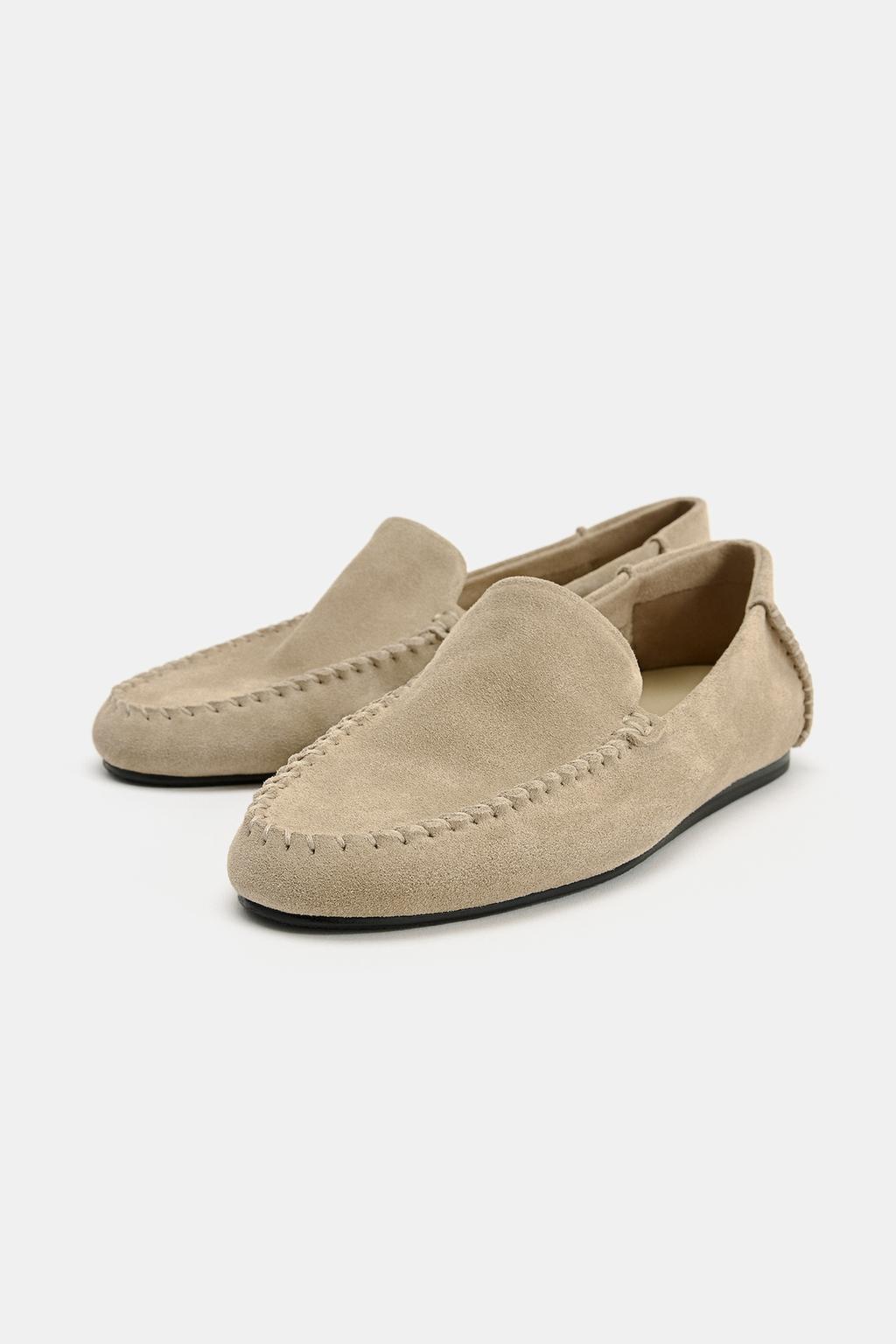 Mocasines beige