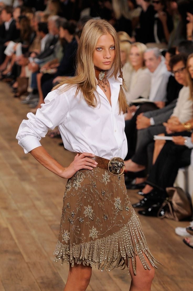 Western Look Desfile Ralph Lauren