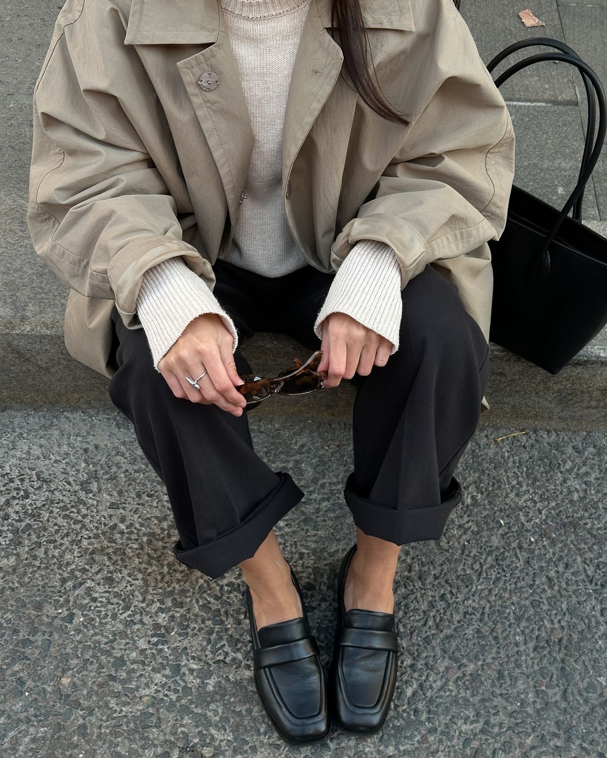 Mocasines negros