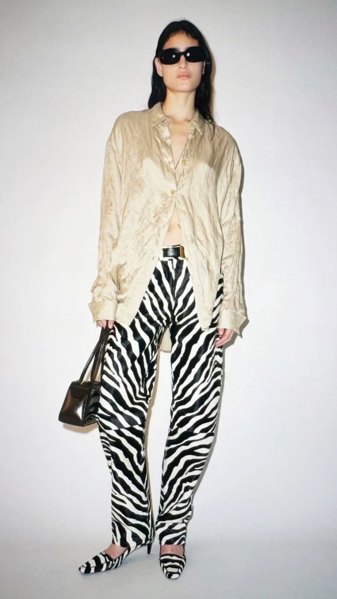 Pantalones de zebra