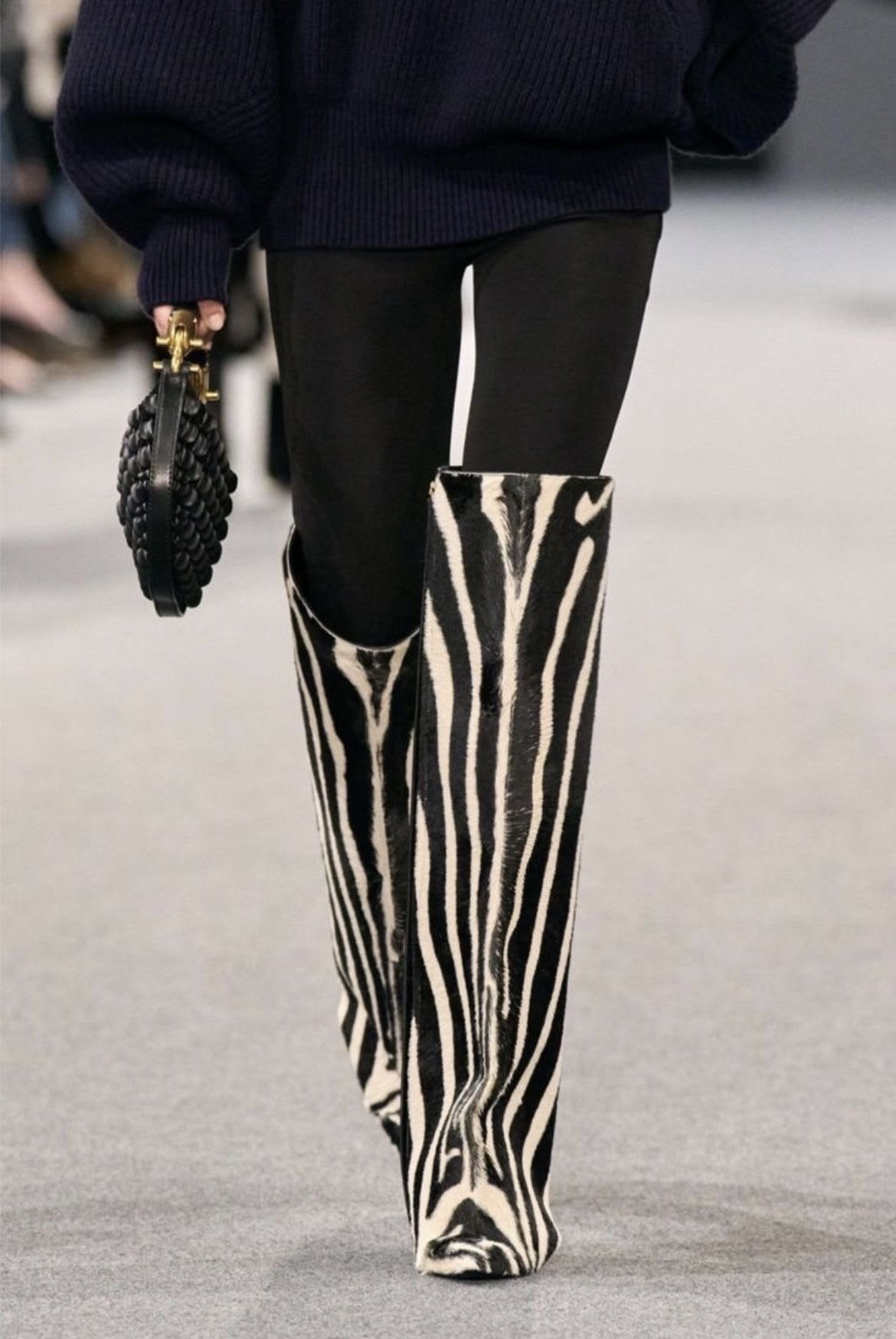 Botas de zebra tendencias