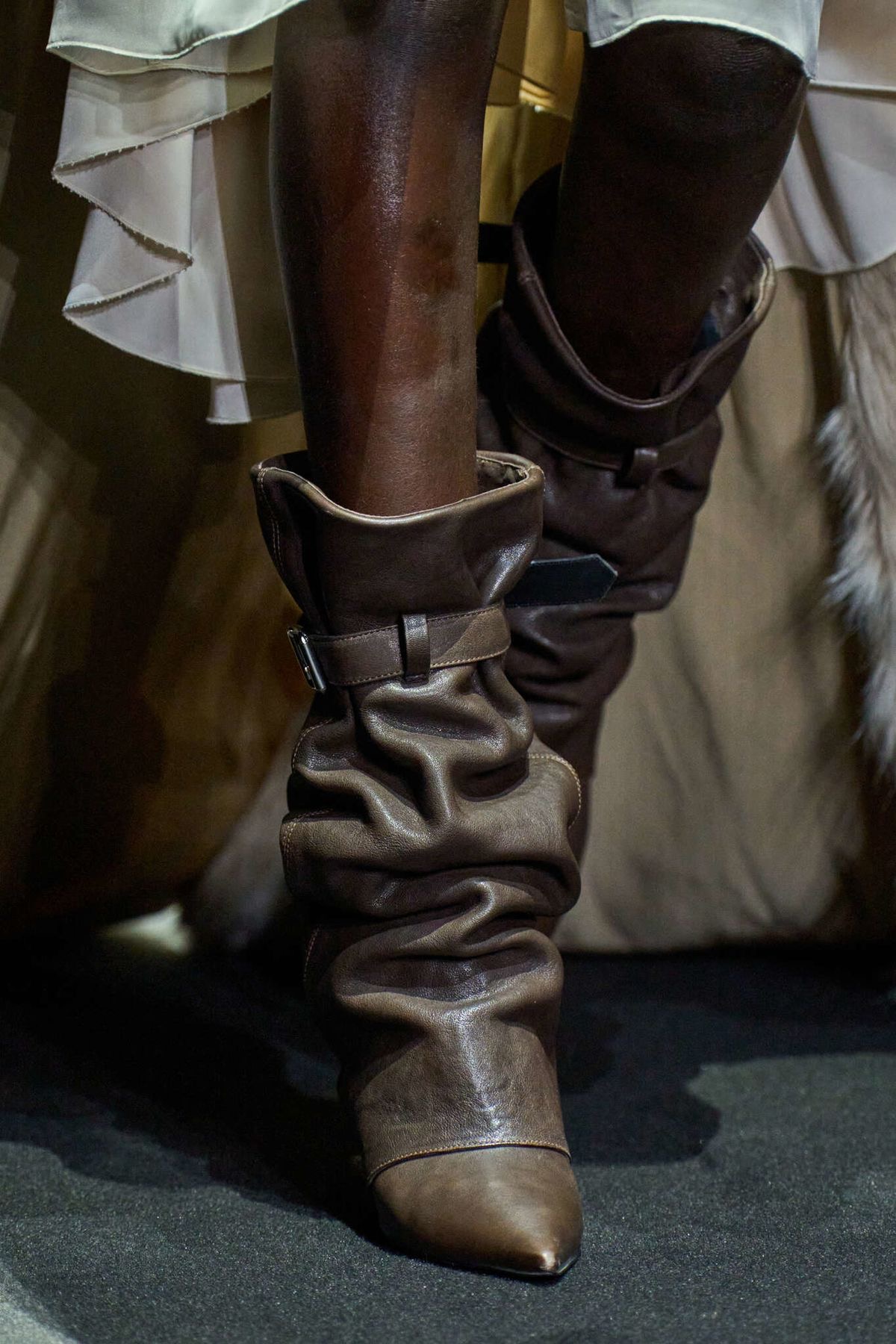 Slouchy boots
