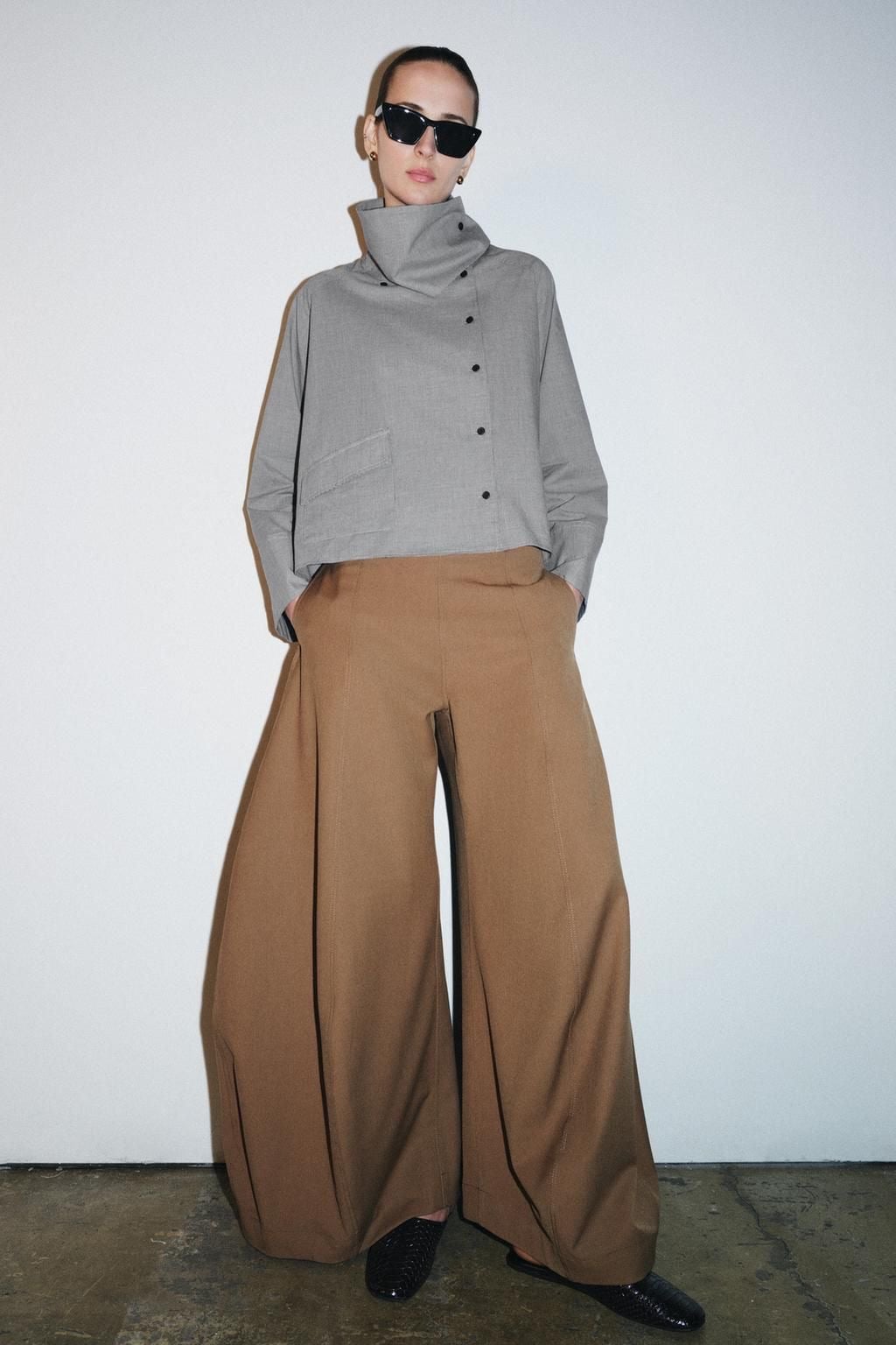 Pantalones barrel