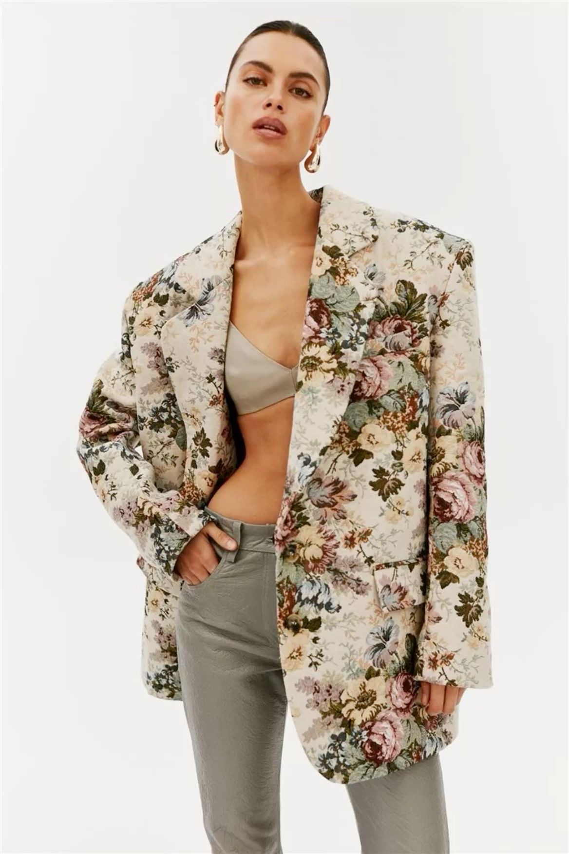Blazer tapestry vintage