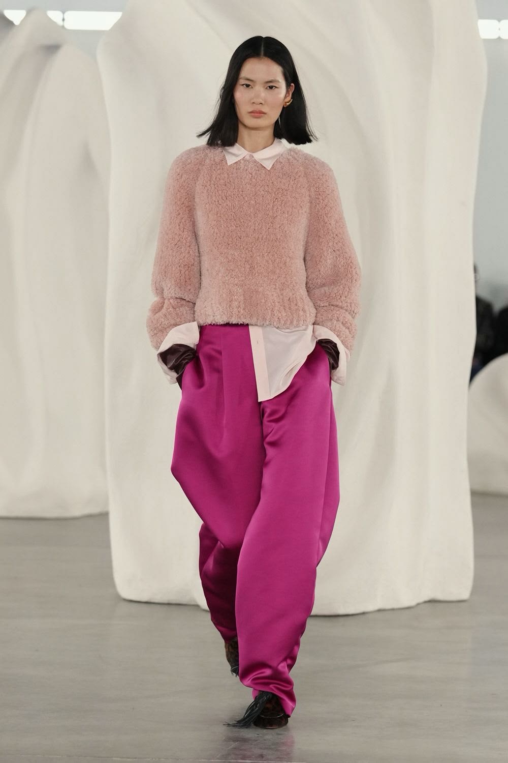 Pantalones fucsia