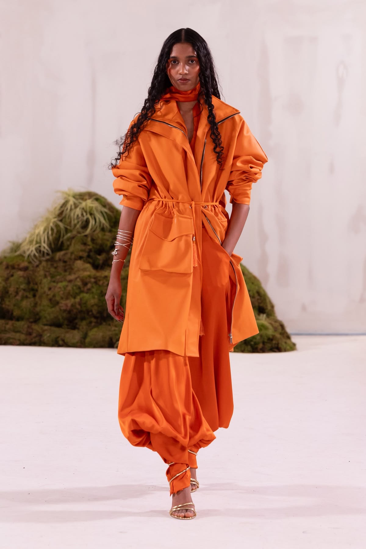 Total look color naranja