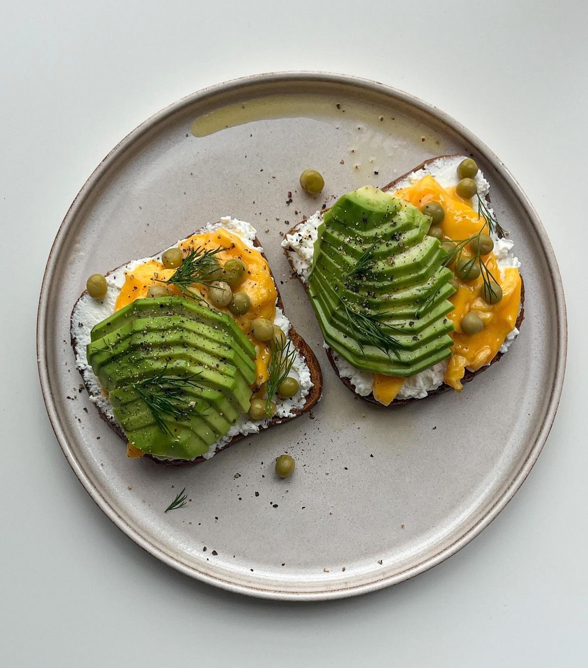 Ago toast Desayunos saludables