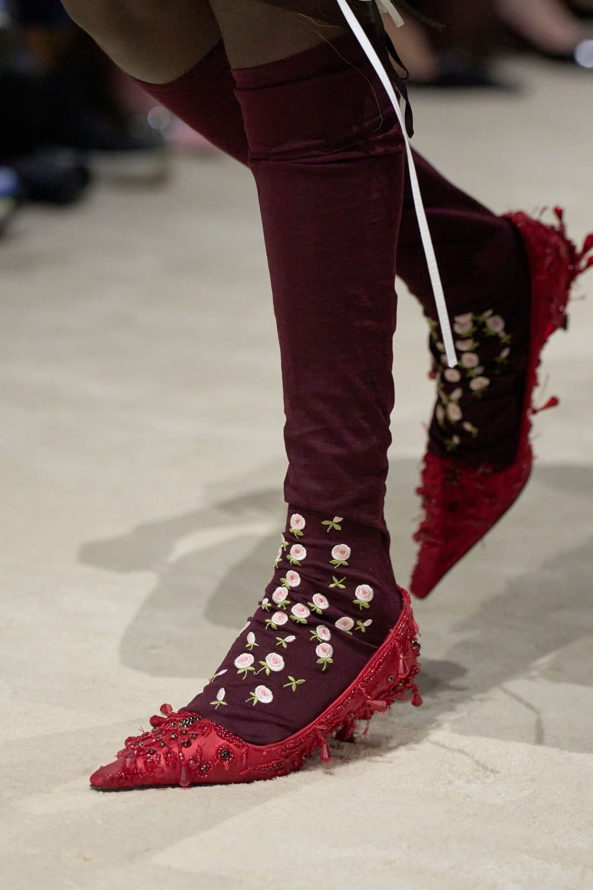 Kitten heels zapatos en tendencia