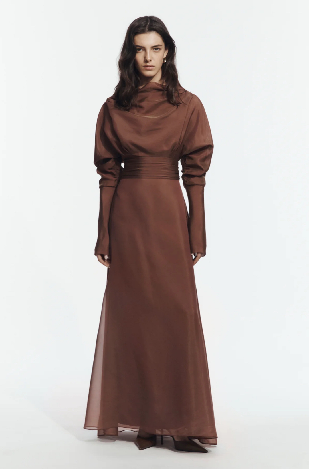 Brown Maxi dress