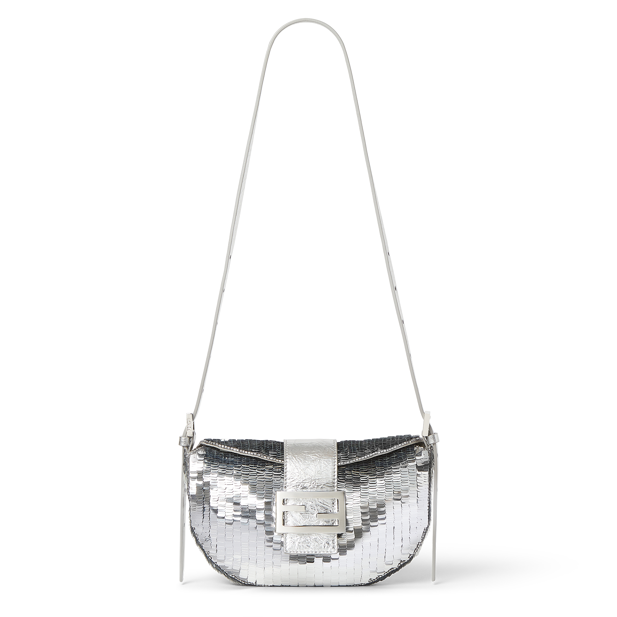Bolso croissant de lentejuelas FENDI