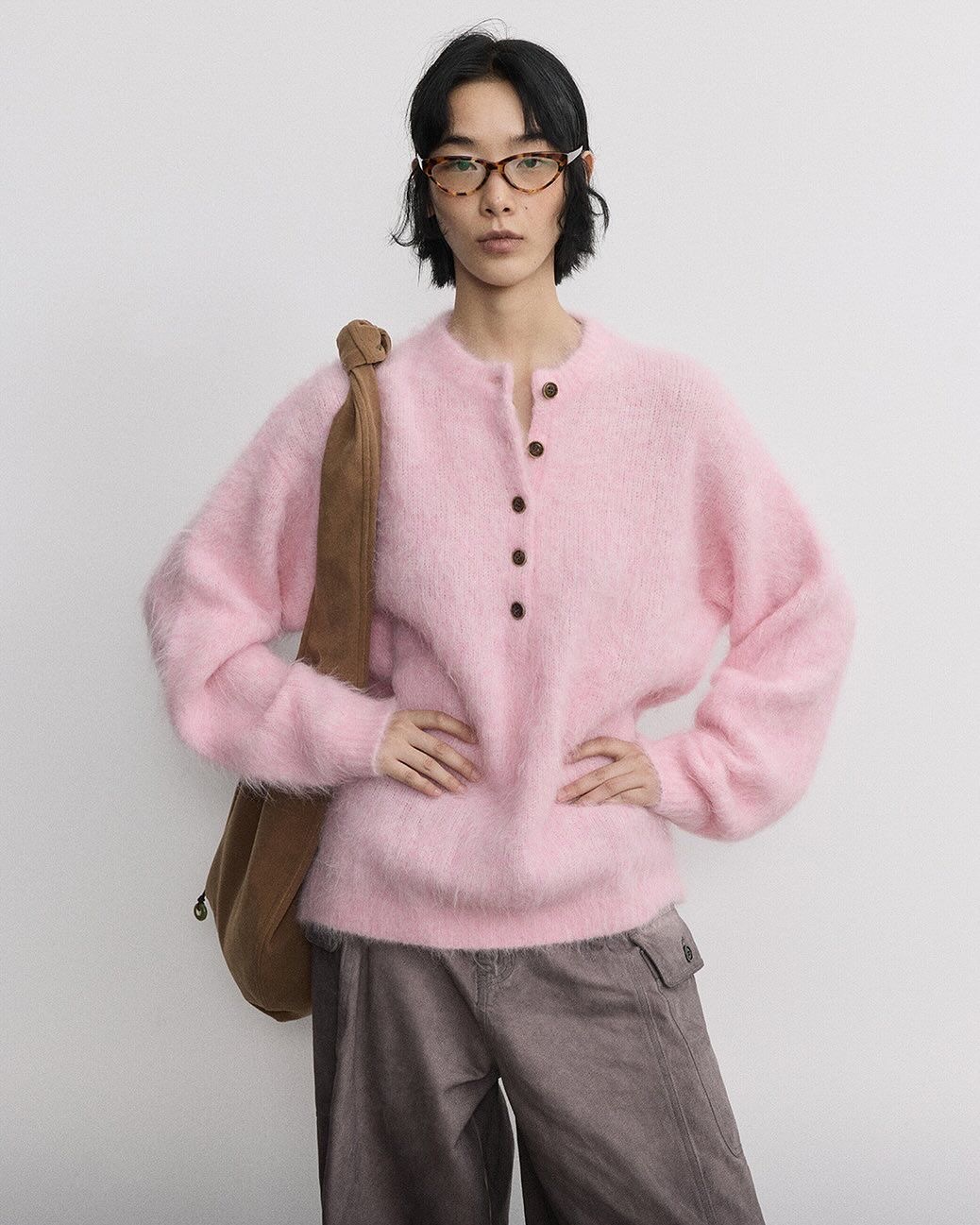 Baby pink sweater