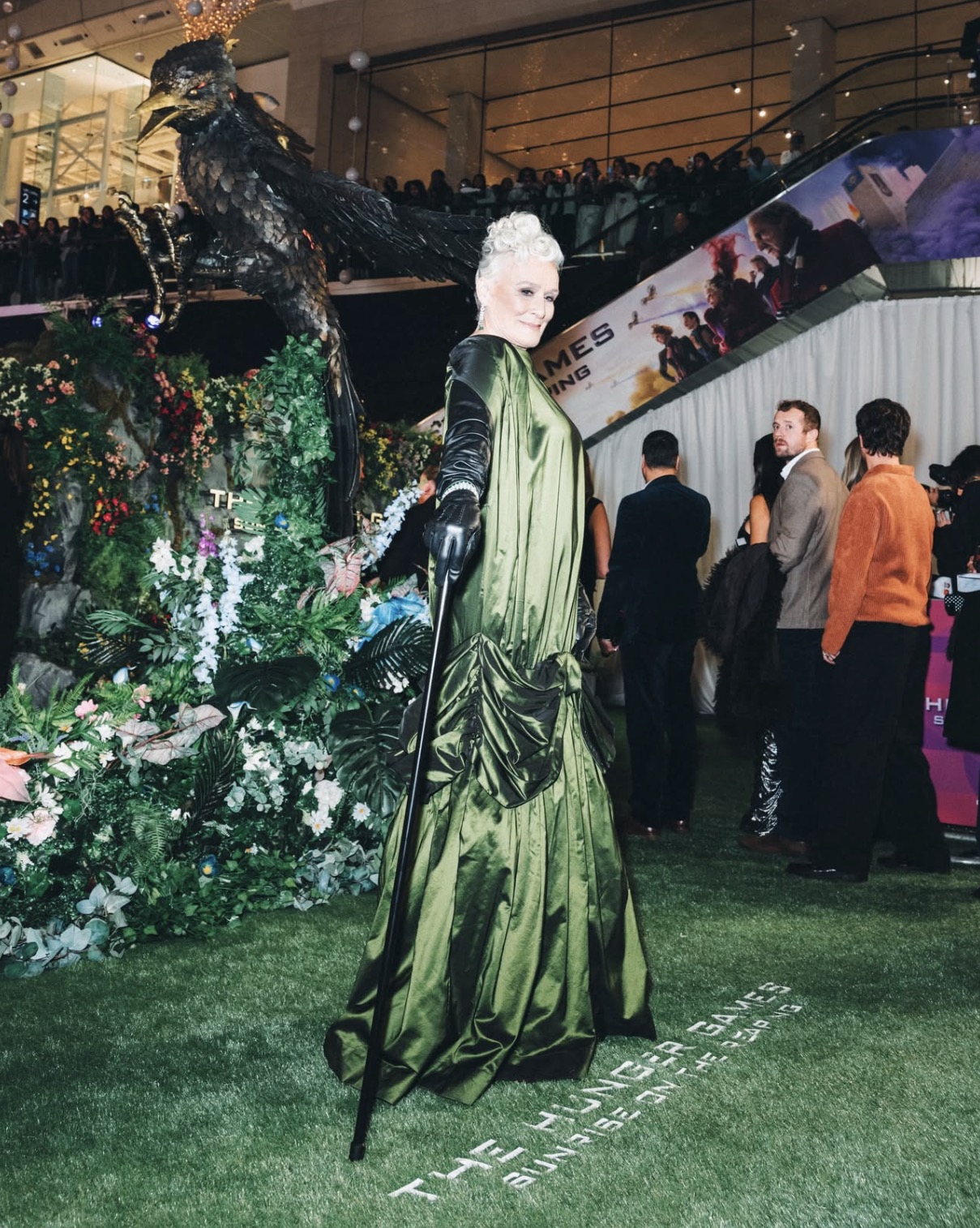Glenn Close hunger games 