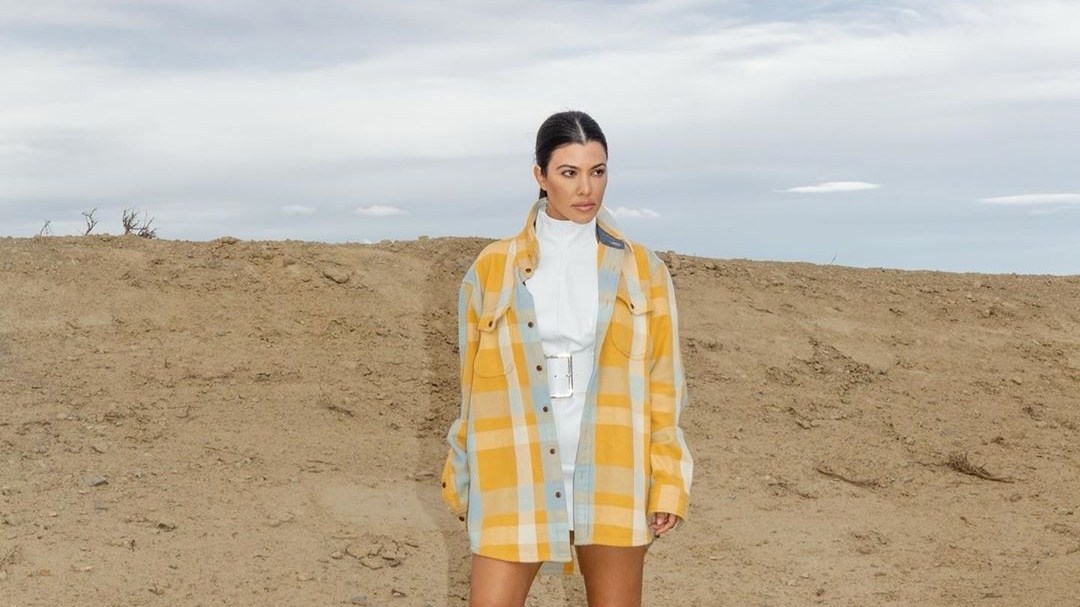 kourtney kardashian shirt dress Kourtney Kardashian x Boohoo Collection Review