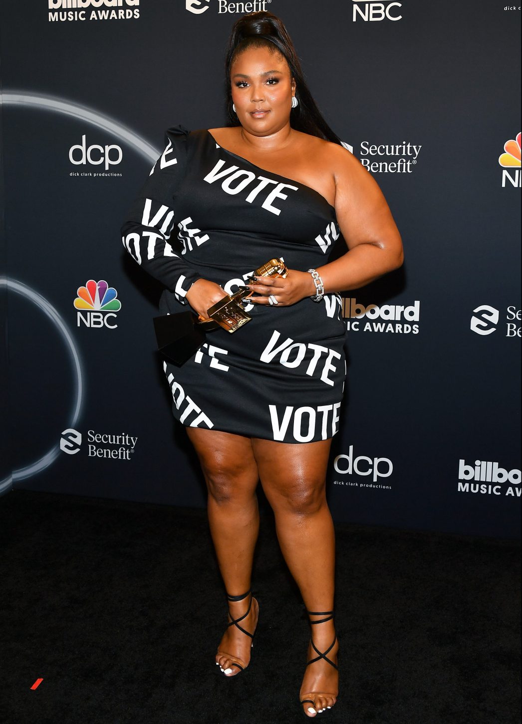 Lizzo at the 2020 Billboard Music Awards