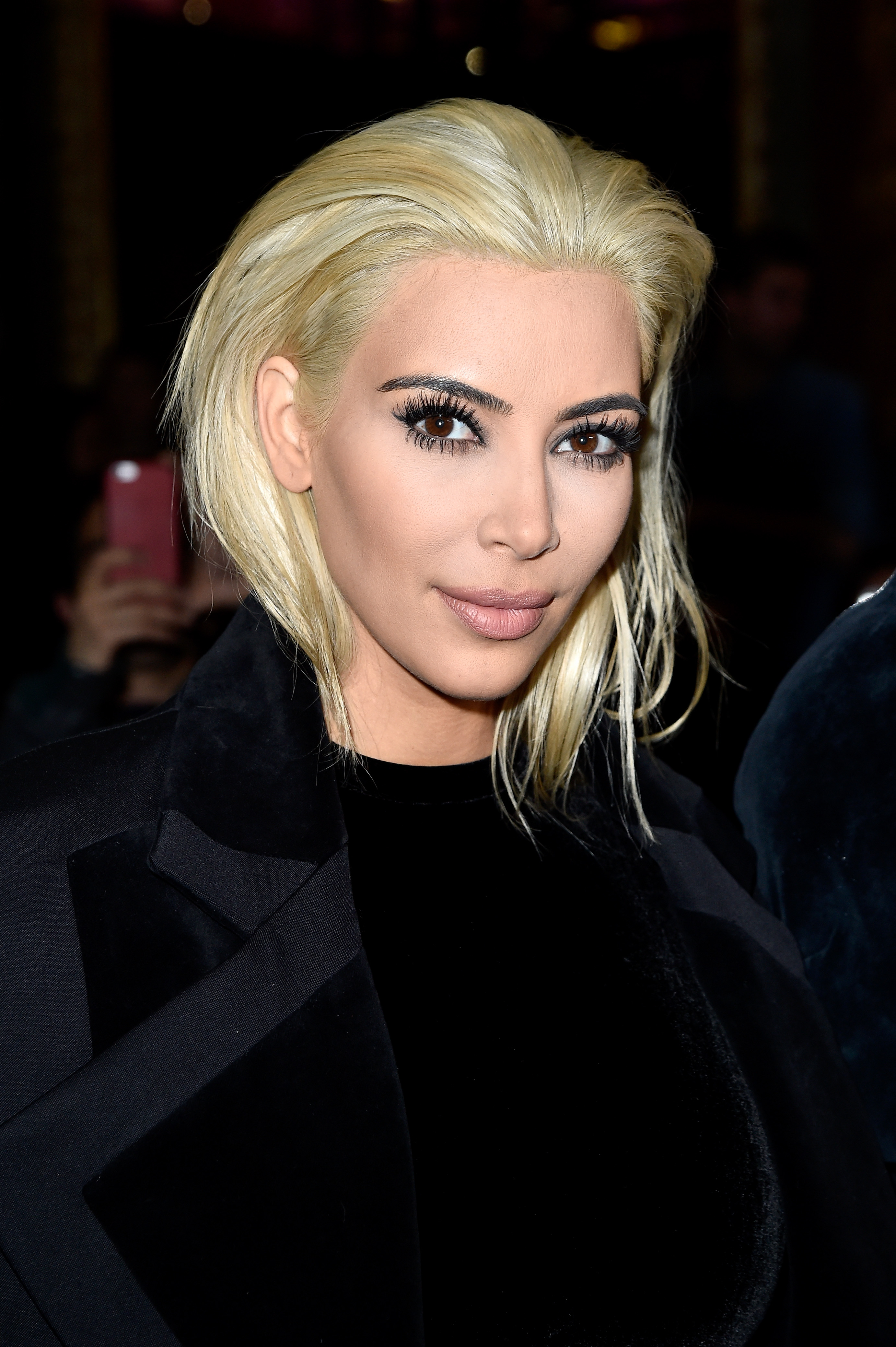 Kim Kardashian Balmain Paris Fashion Week 2015