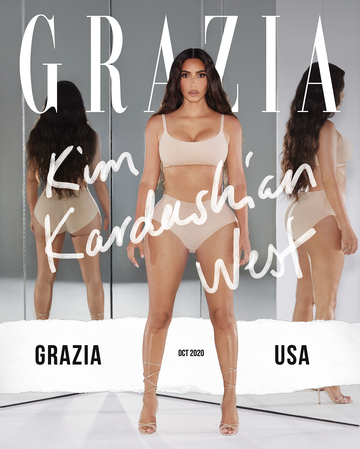 Kim Kardashian West USA Cover