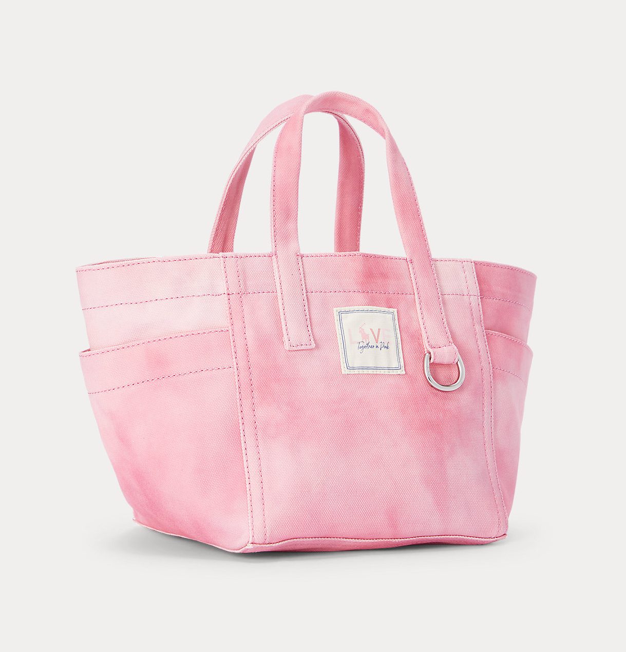 Ralph Lauren Pink Pony Tie-Dye Mini Tote Bag
