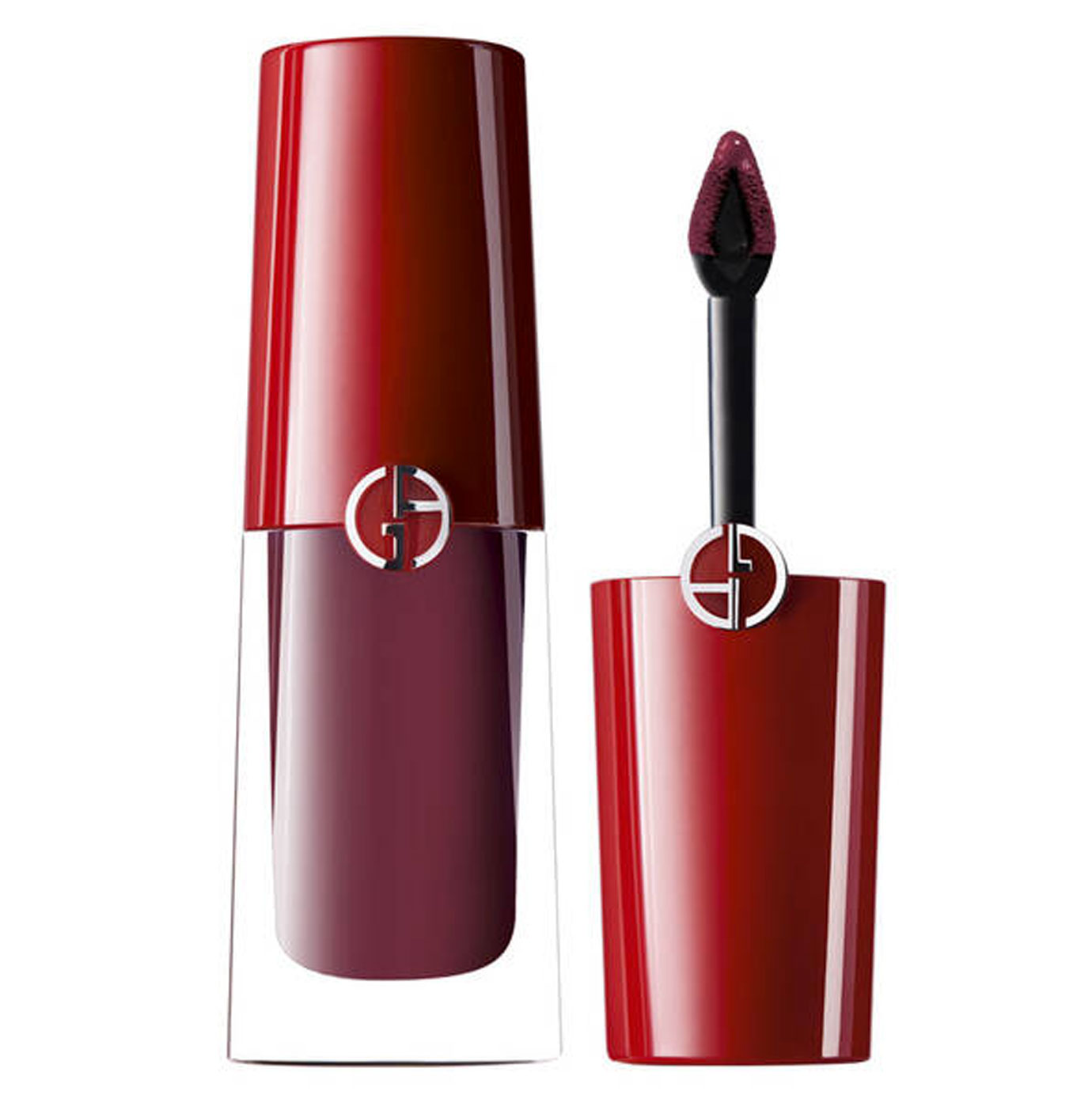 Giorgio Armani Lip Magnet Ultra-Matte Liquid Lipstick.