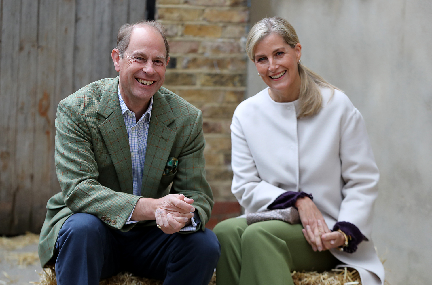 The Earl And Countess Of Wessex Visit Vauxhall City Farm