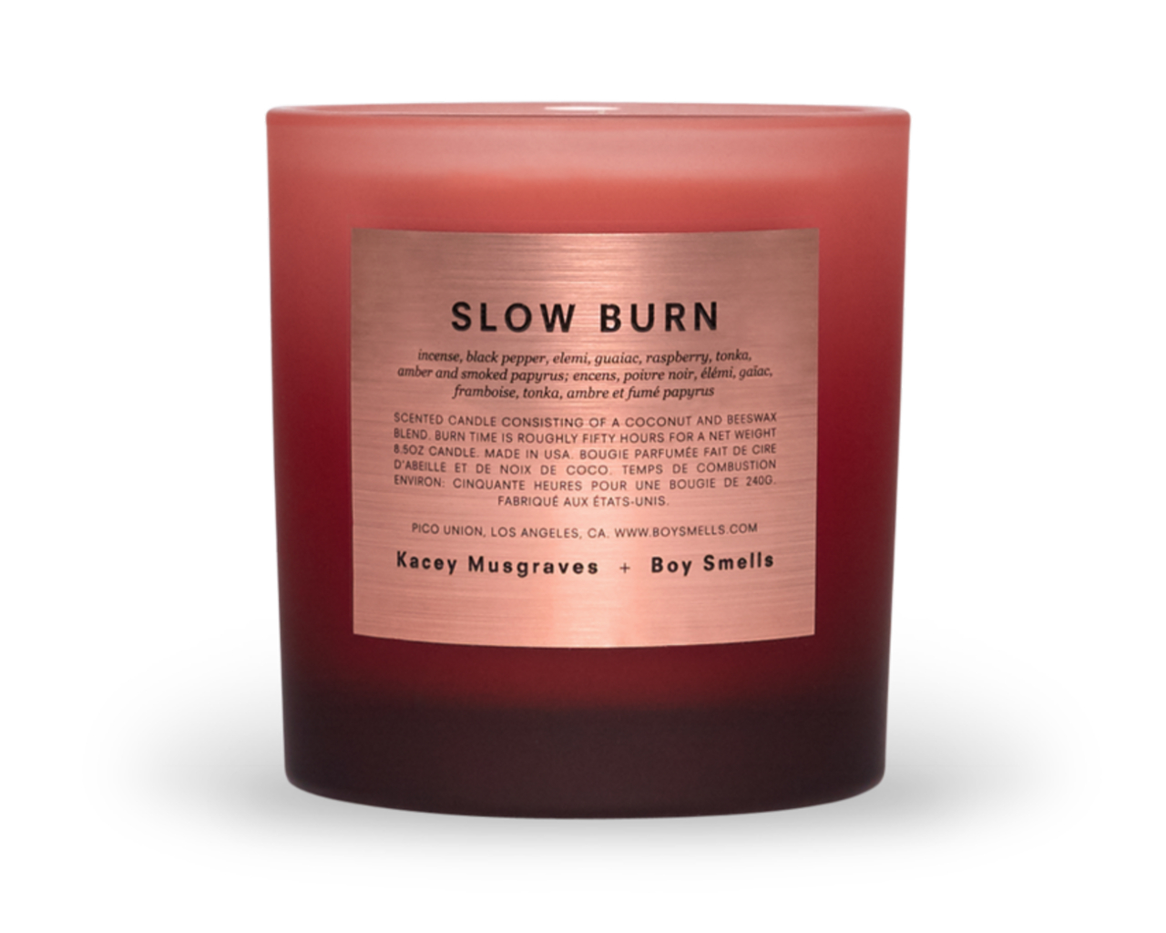 Boy Smells Slow Burn Candle