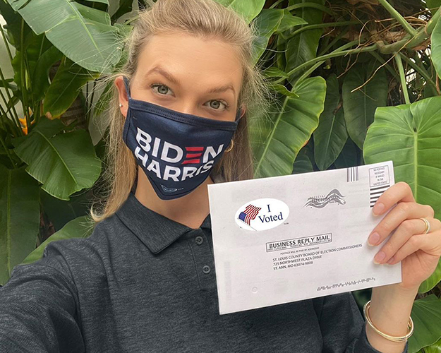 Karlie Kloss 'I Voted' Sticker