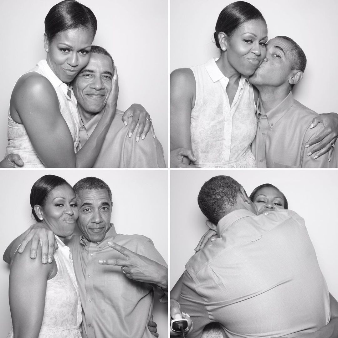 Michelle and Barack Obama