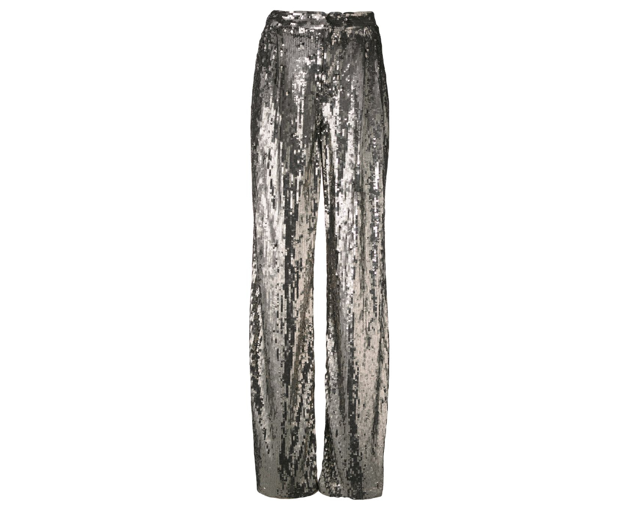 The Attico Sequined Palazzo Pants