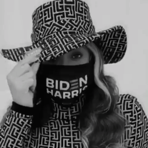 Beyonce Balmain Vote GIF