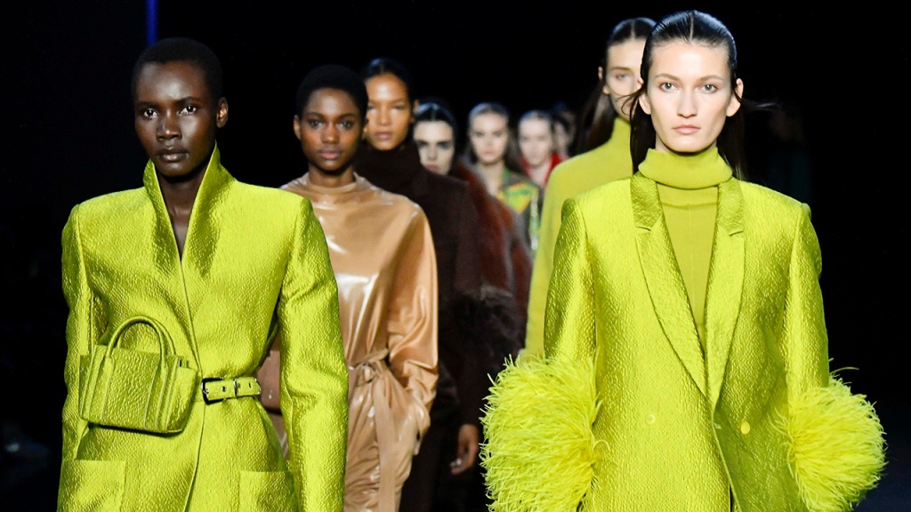 Shop Chartreuse Yellow Coats Inspired by Demi Lovato - GRAZIA USA