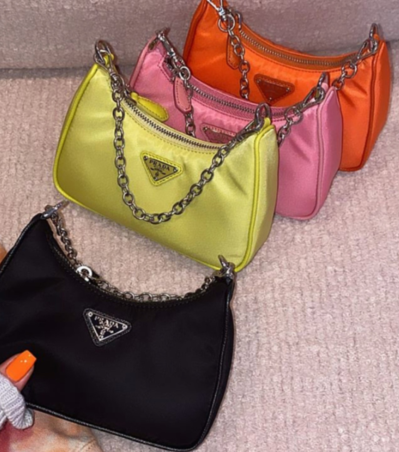 Stormi Webster's Prada bag collection