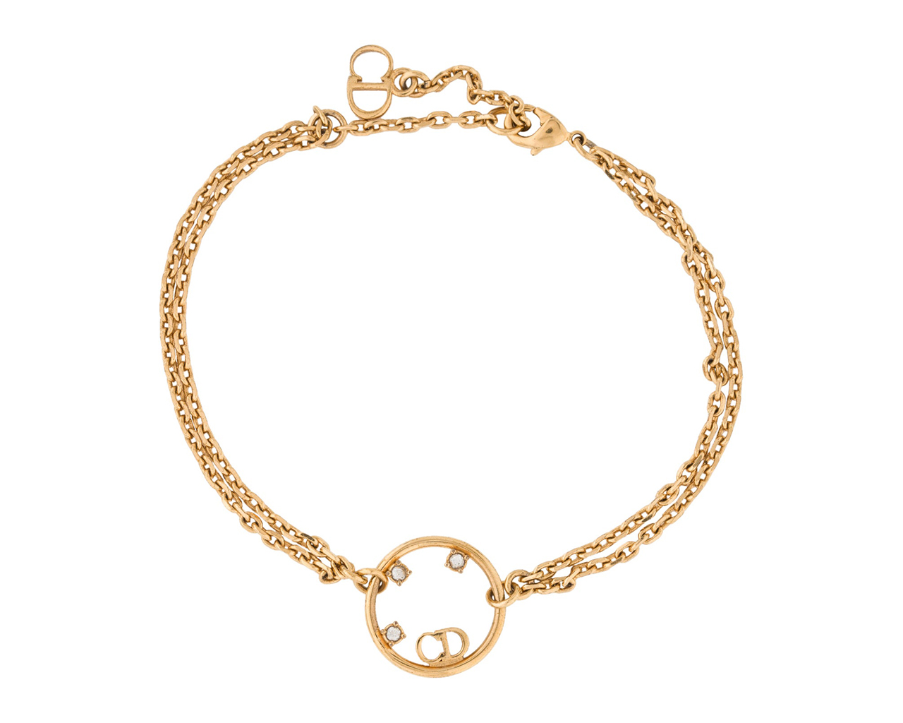 vintage Dior, gold bracelet