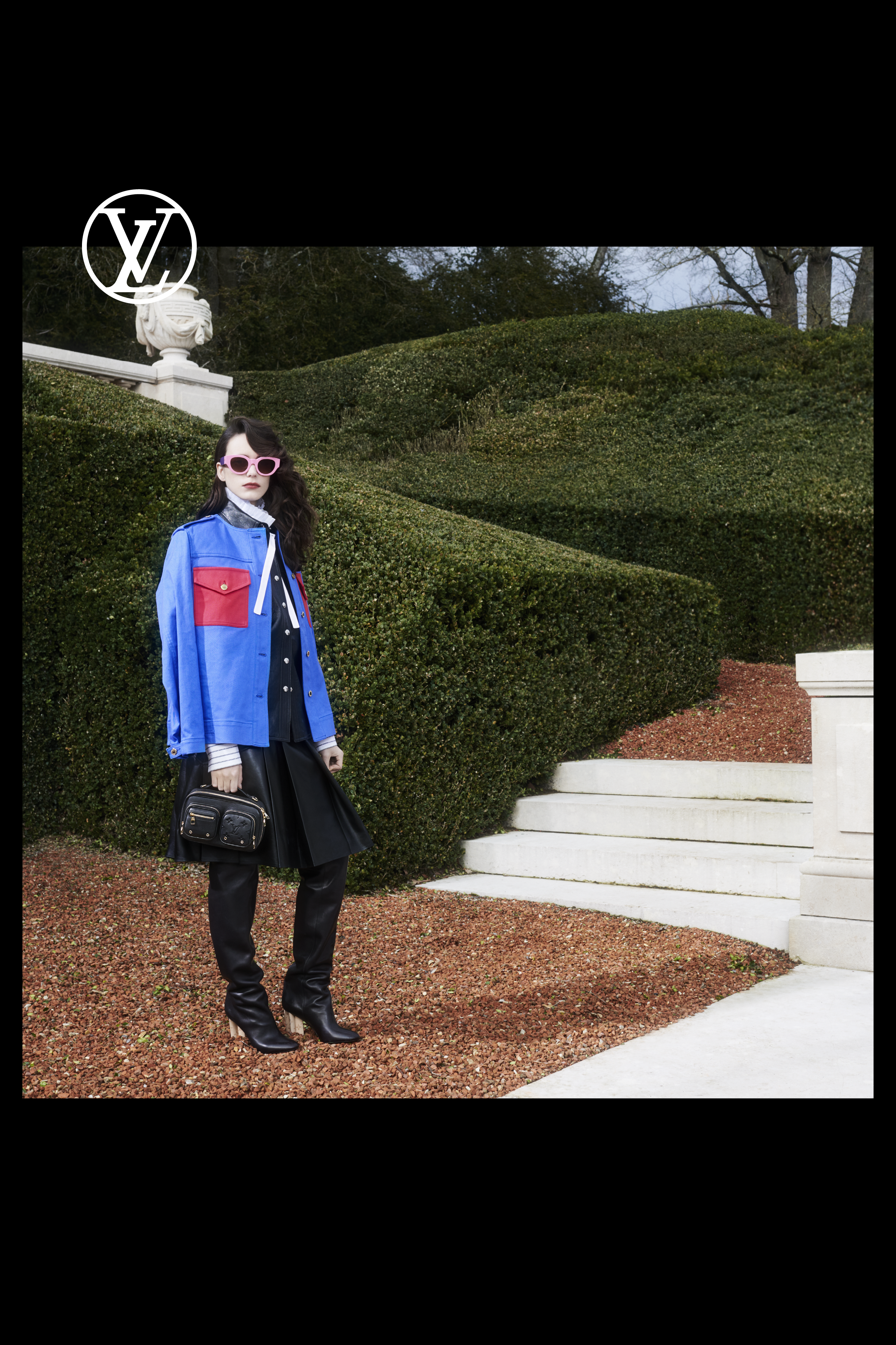 Buccaneering active sportswear starring Stacy Martin at Louis Vuitton pre- fall 2021