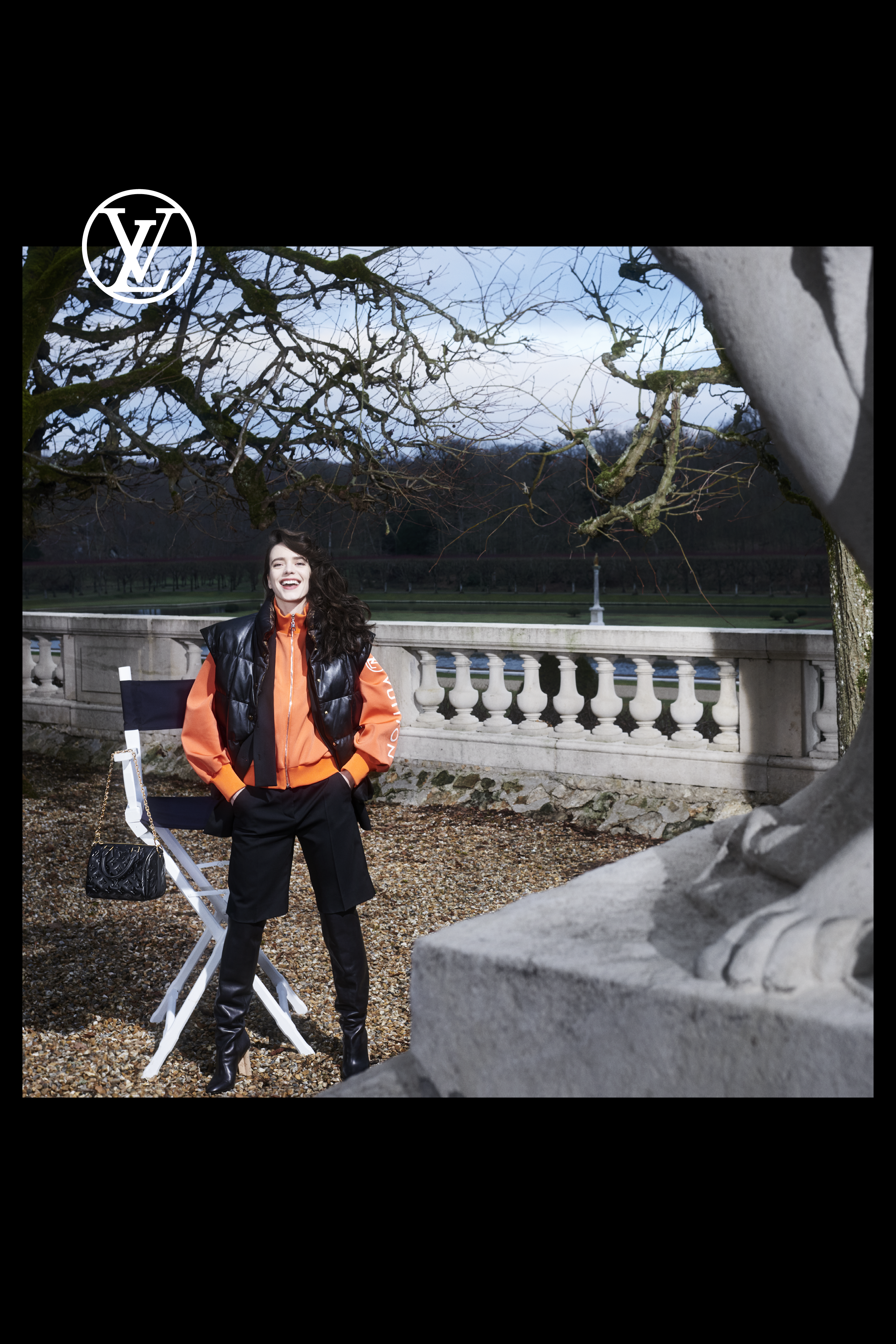 Buccaneering active sportswear starring Stacy Martin at Louis Vuitton pre- fall 2021