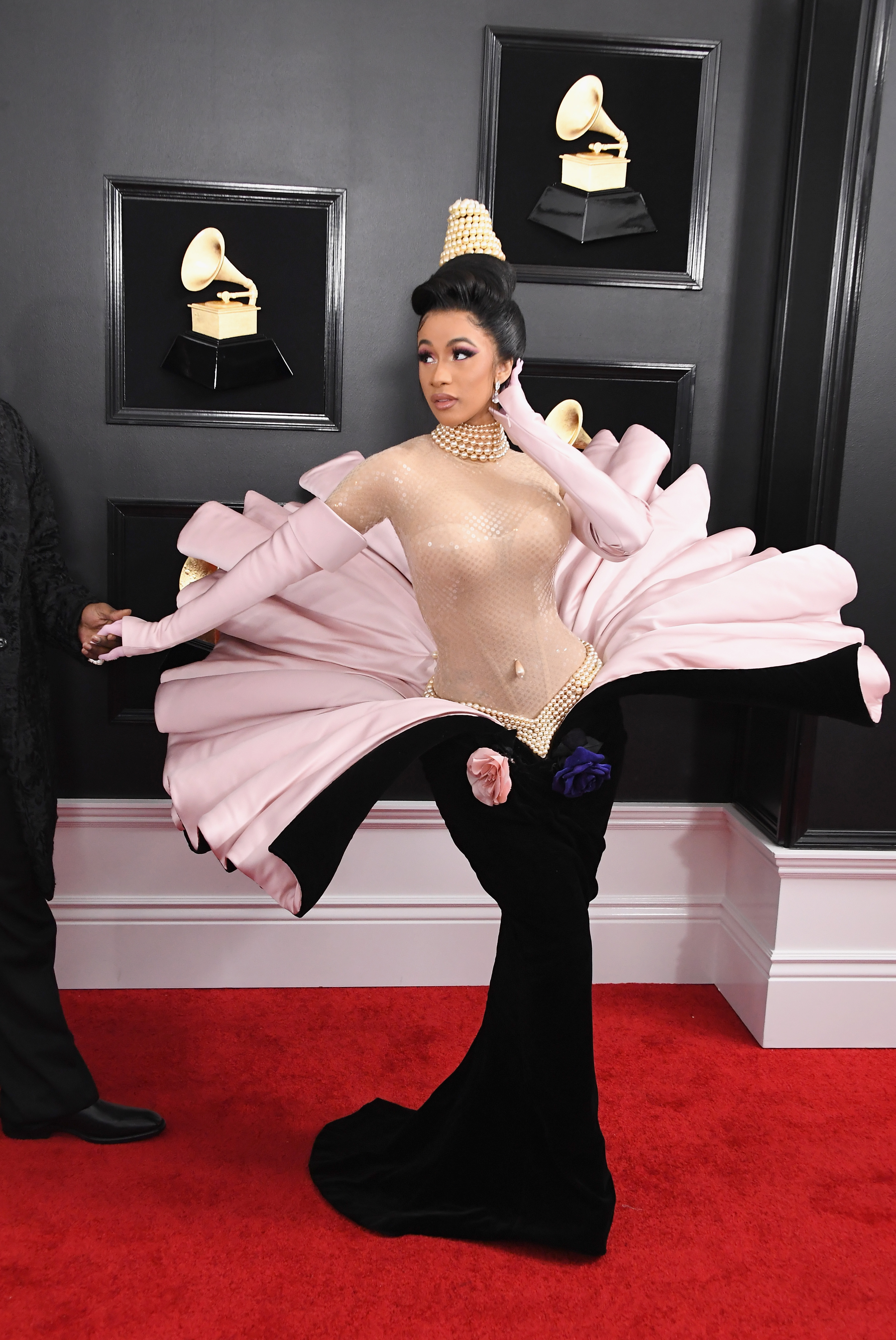 Cardi B at the Grammy's