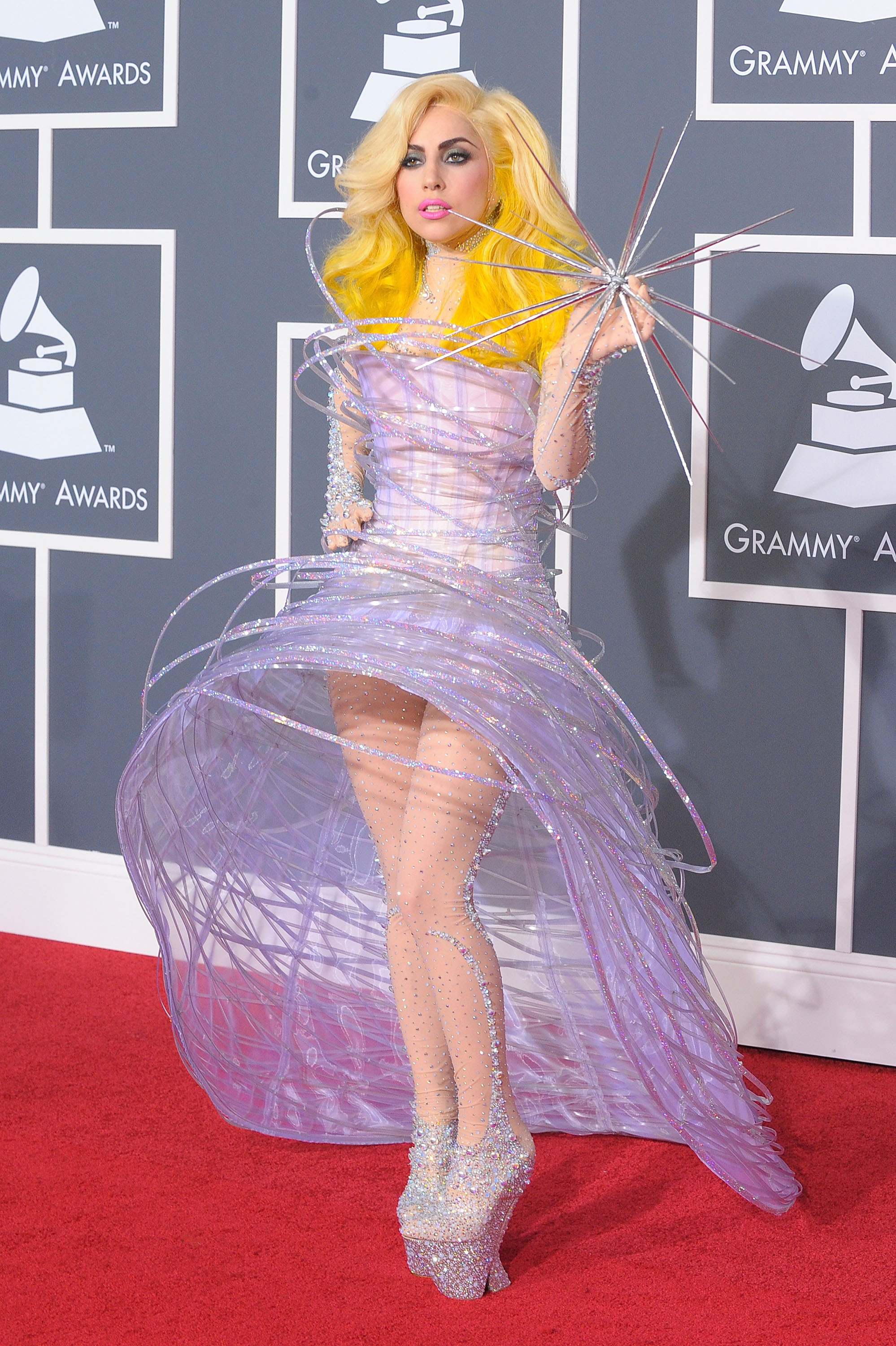 Lady Gaga at the Grammy's