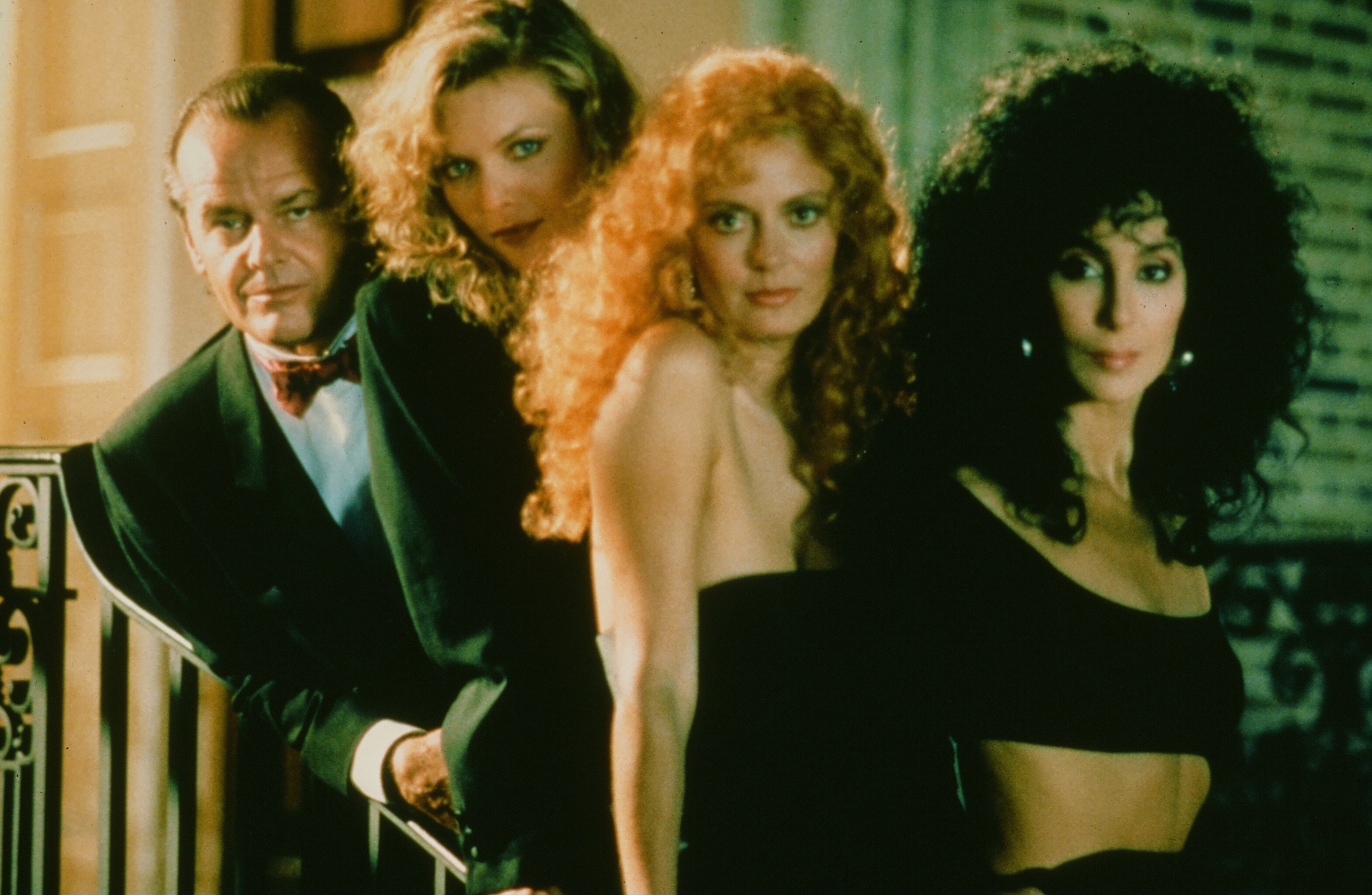 Jack Nicholson, Michelle Pfeiffer, Susan Sarandon and Cher