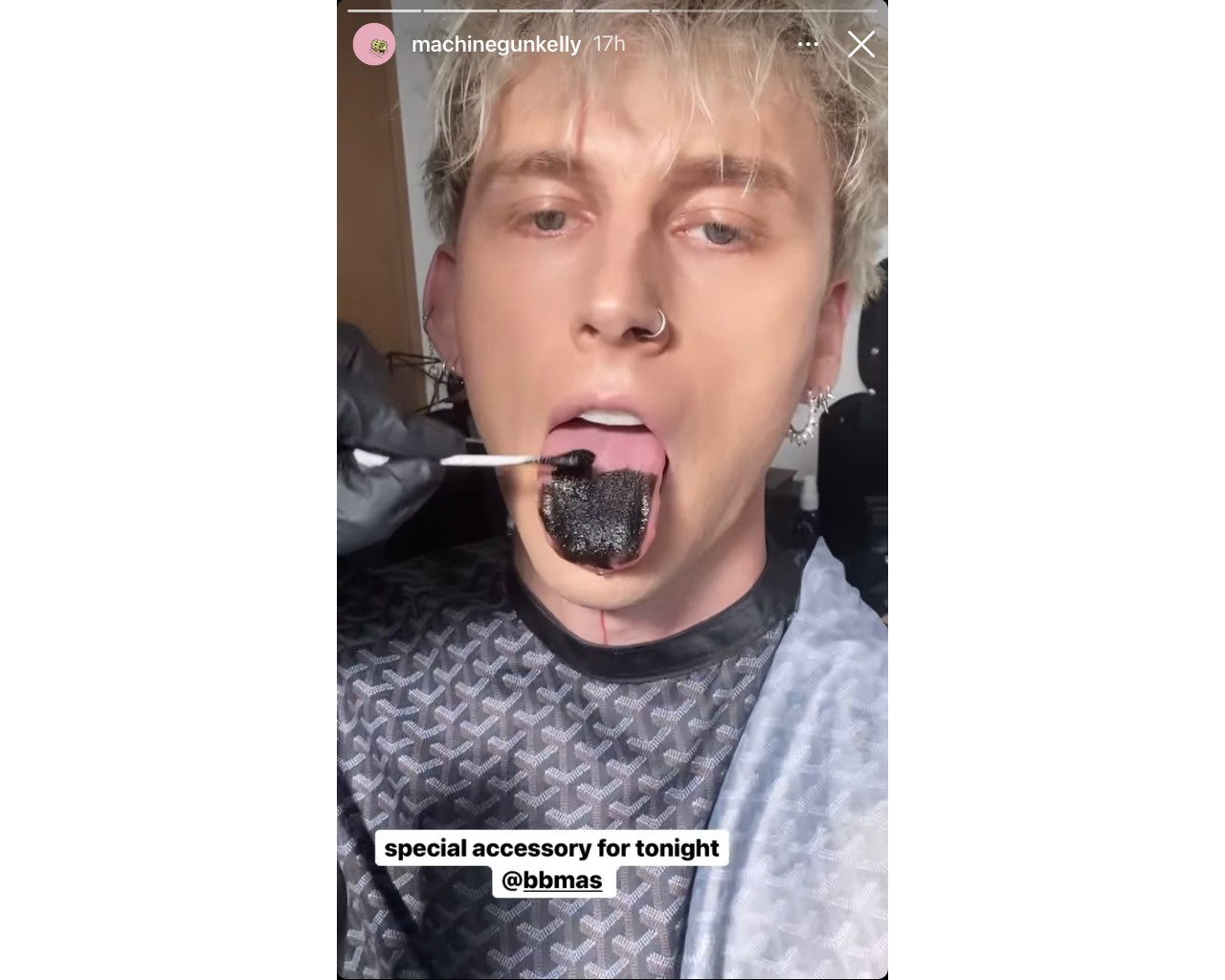 Billboard Music Awards: Machine Gun Kelly's Black Tongue, Explained