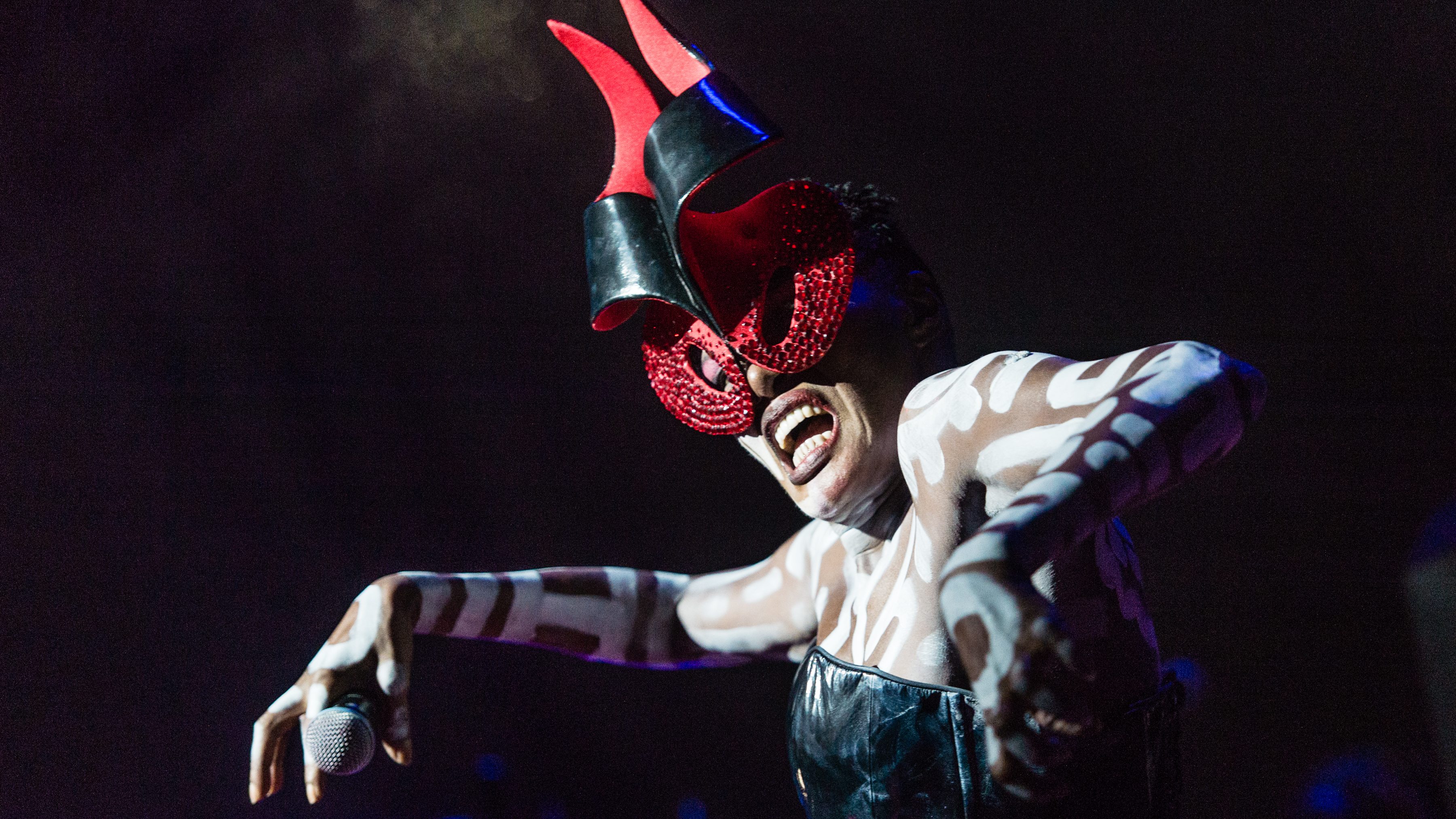 Grace Jones performs during WorldPride NYC 2019